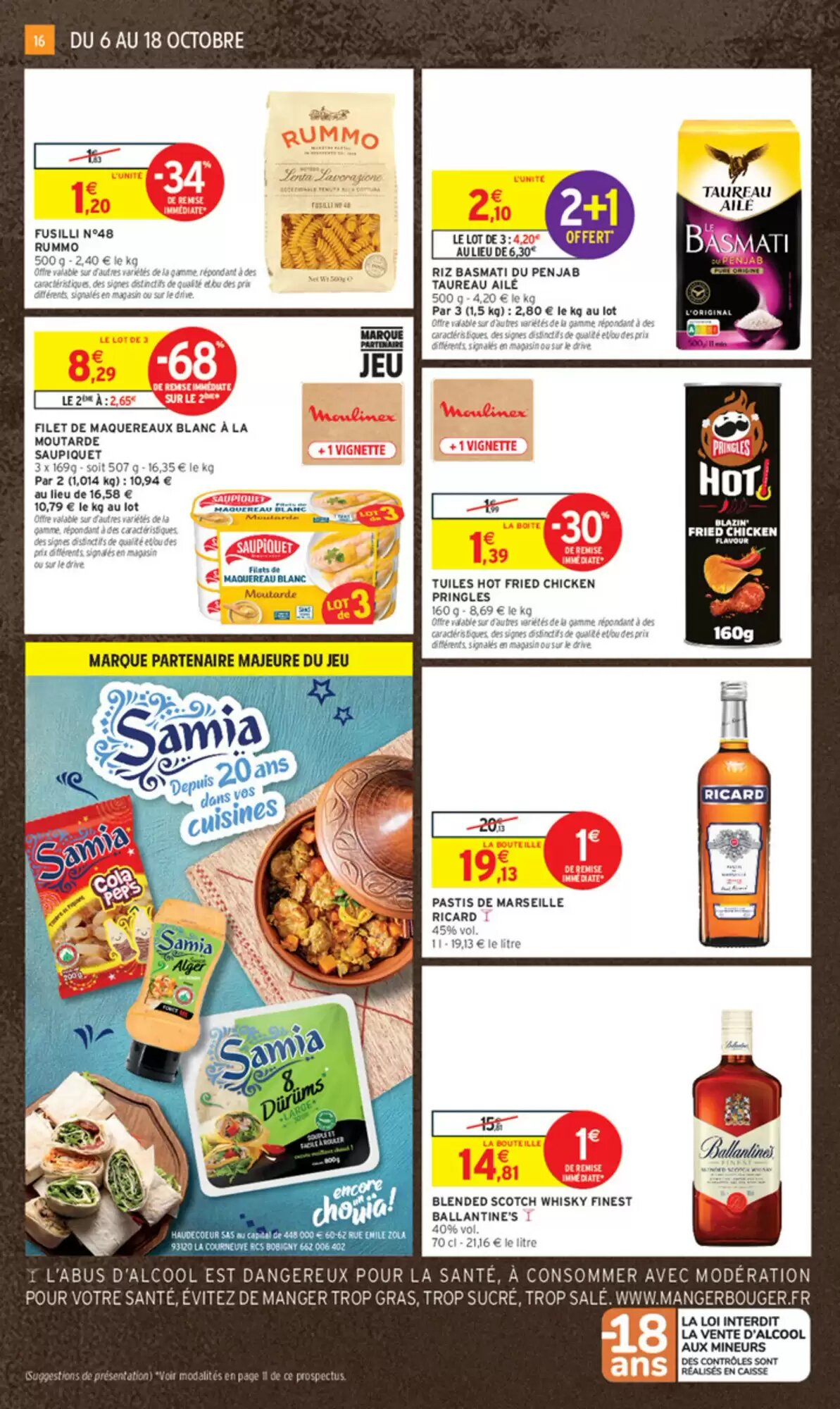 Prospectus promotionnel Intermarché valable à partir du 06/10/2026 - Page 16.