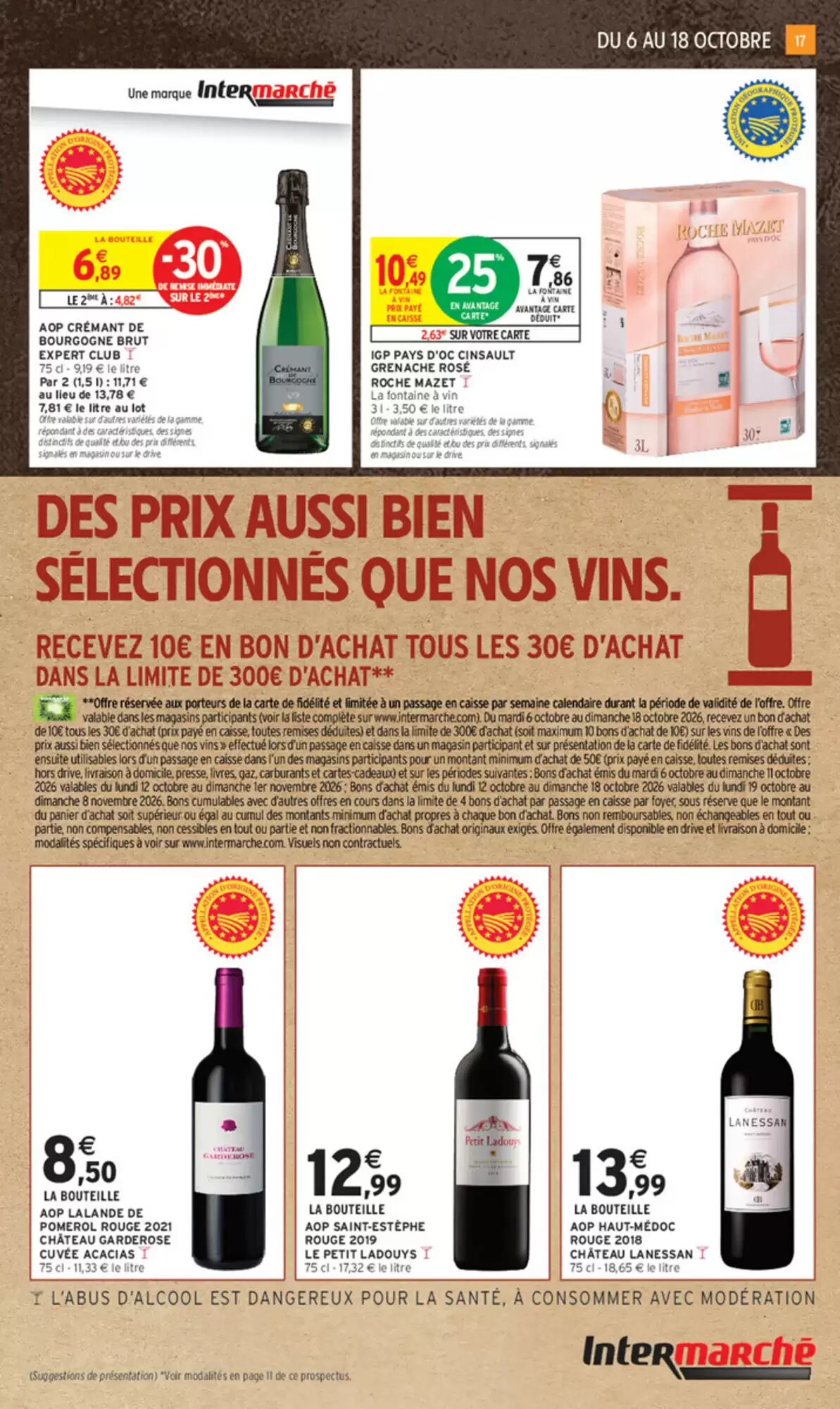 Prospectus promotionnel Intermarché valable à partir du 06/10/2026 - Page 17.