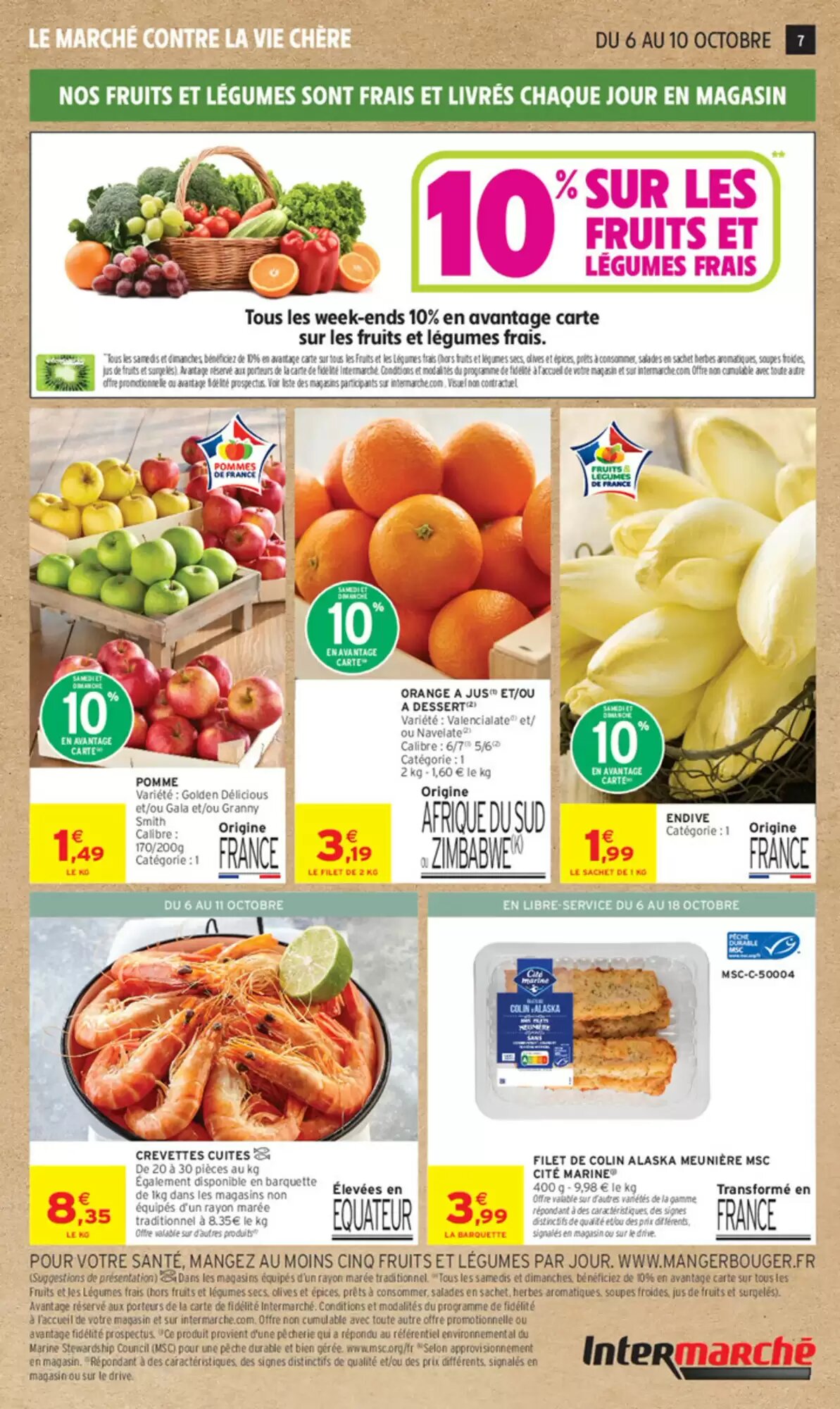 Prospectus promotionnel Intermarché valable à partir du 06/10/2026 - Page 7.