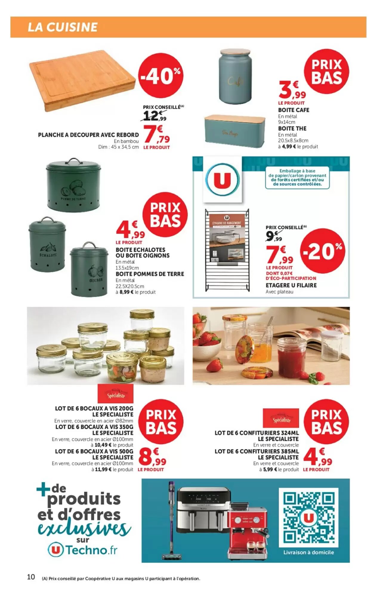 Prospectus promotionnel Super U valable à partir du 06/10/2026 - Page 10.