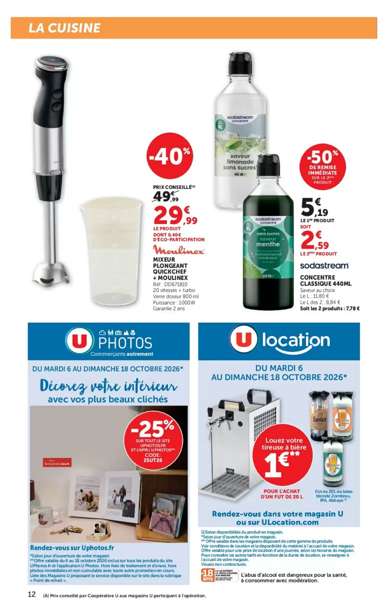 Prospectus promotionnel Super U valable à partir du 06/10/2026 - Page 12.