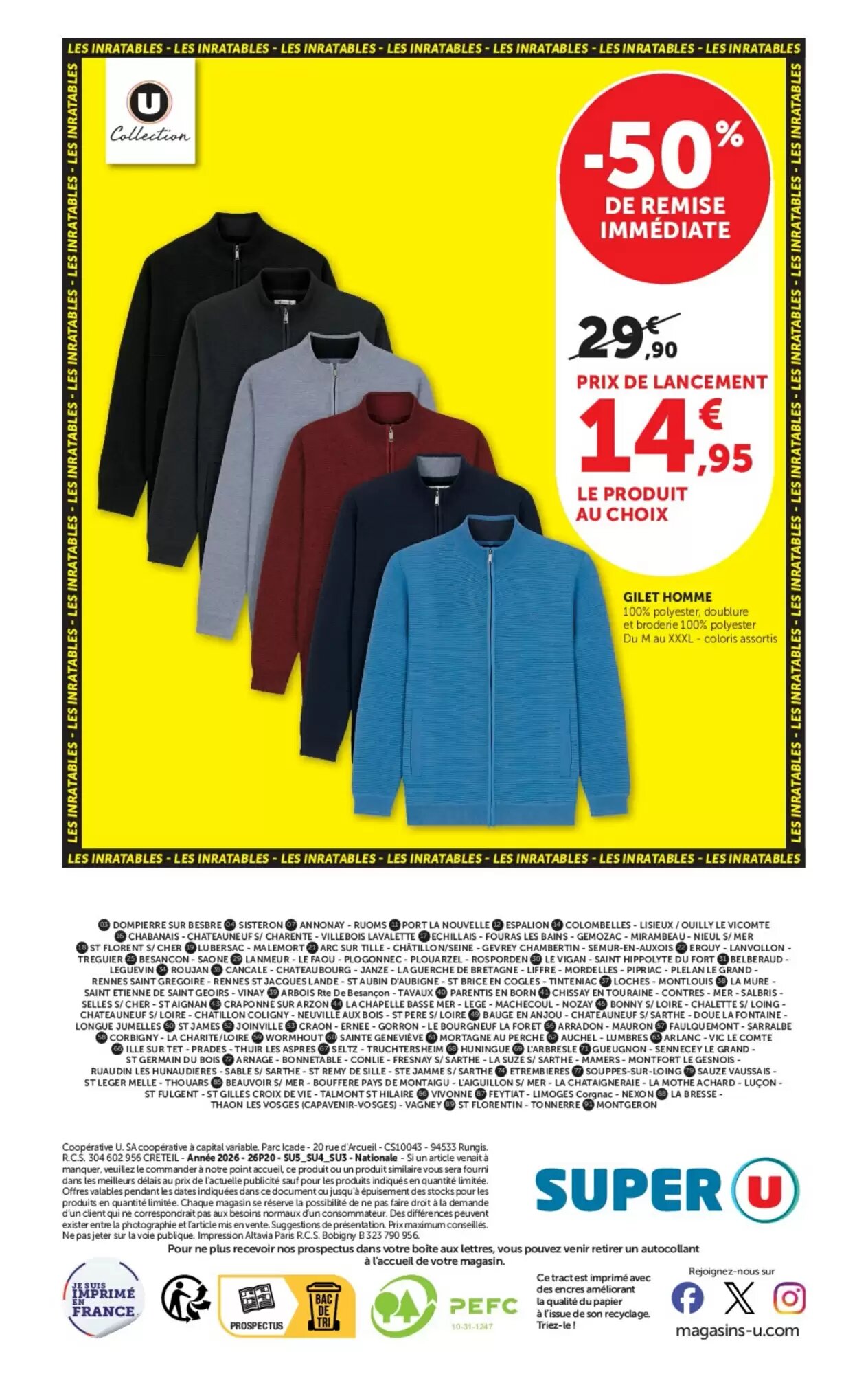 Prospectus promotionnel Super U valable à partir du 06/10/2026 - Page 8.