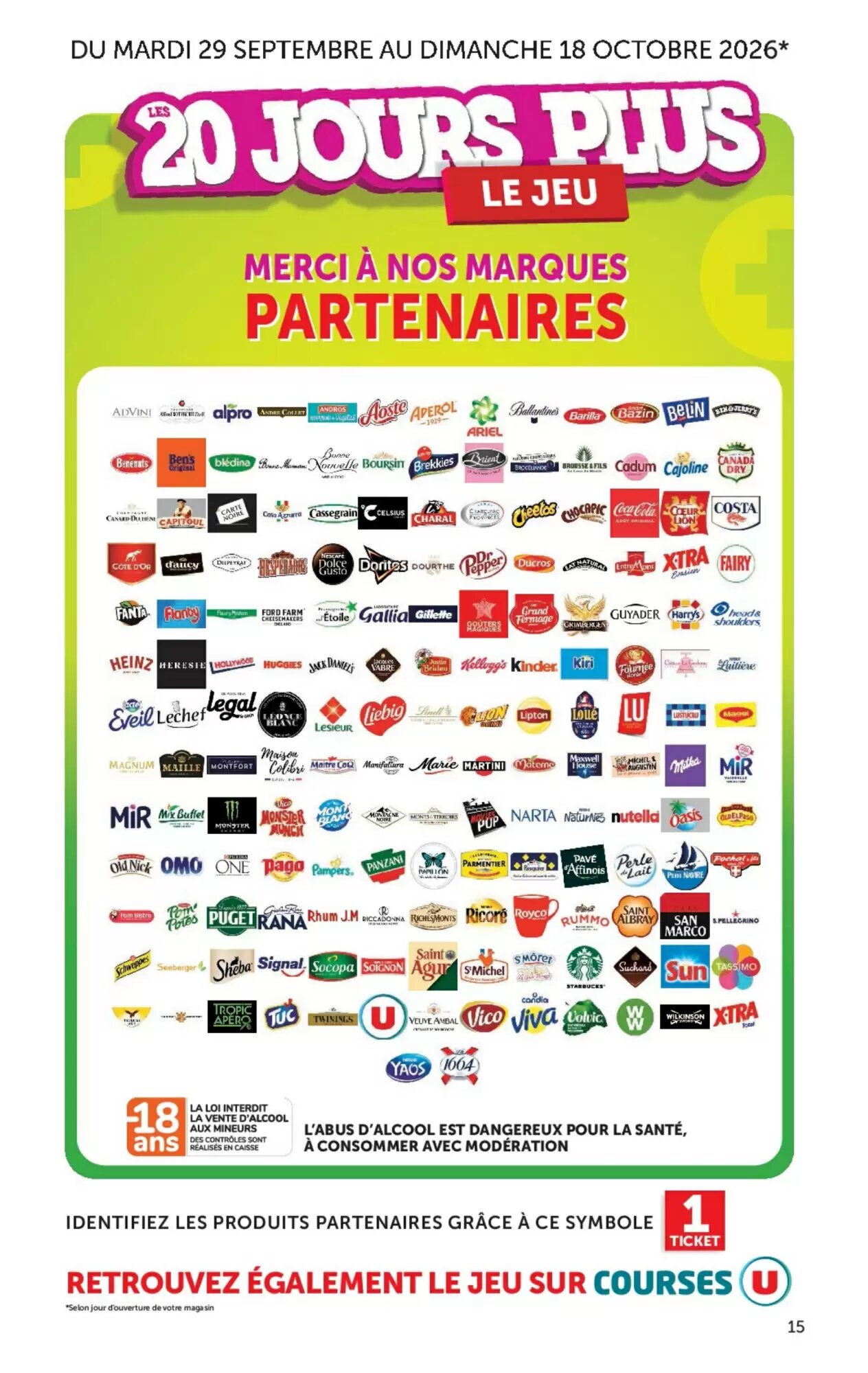 Prospectus promotionnel U Express valable à partir du 06/10/2026 - Page 15.