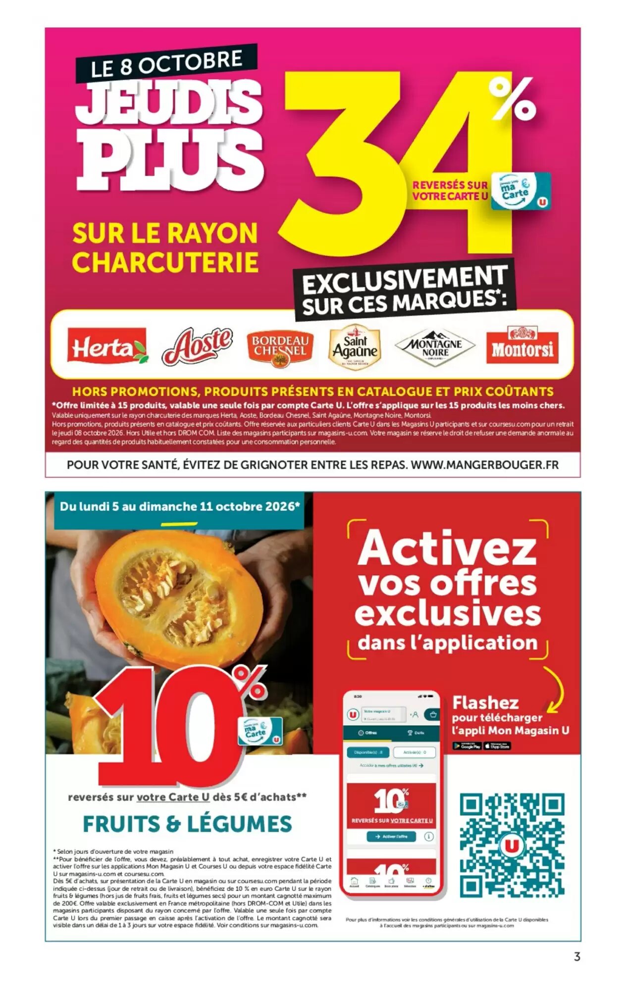 Prospectus promotionnel U Express valable à partir du 06/10/2026 - Page 3.