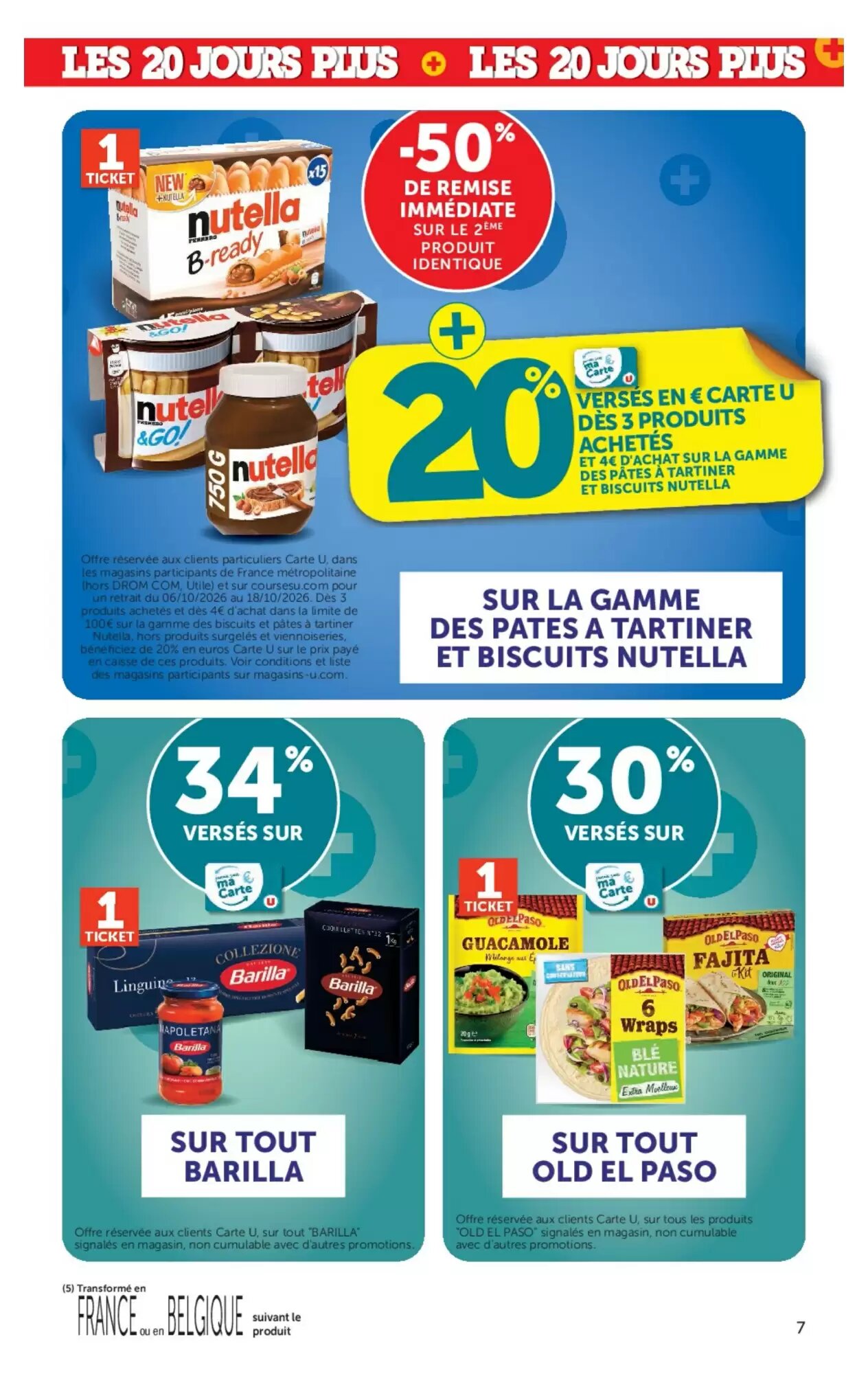 Prospectus promotionnel U Express valable à partir du 06/10/2026 - Page 7.