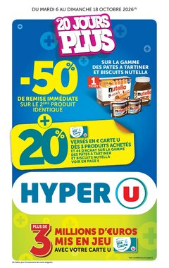 Prospectus promotionnel Hyper U valable à partir du 06/10/2026