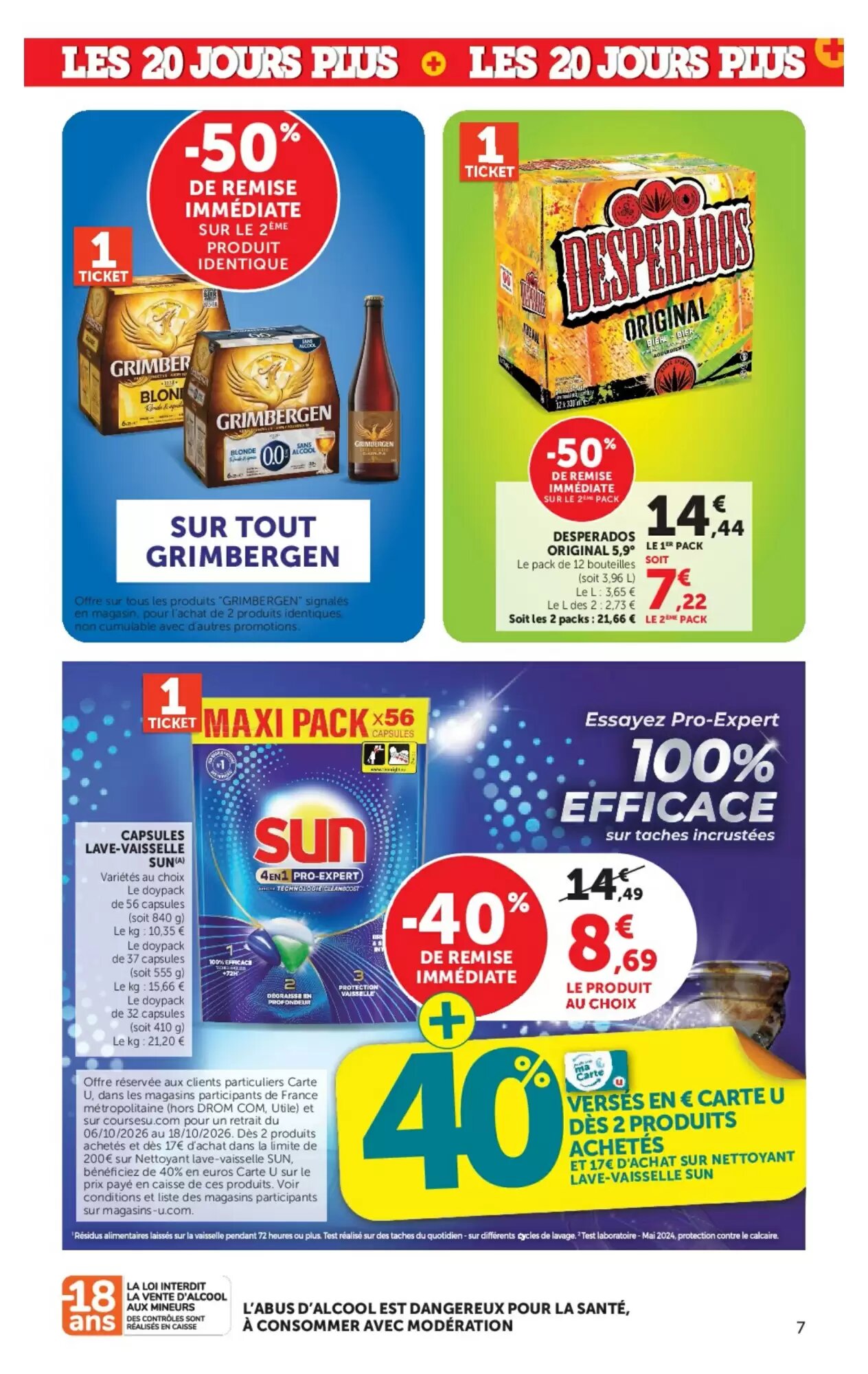 Prospectus promotionnel Hyper U valable à partir du 06/10/2026 - Page 7.