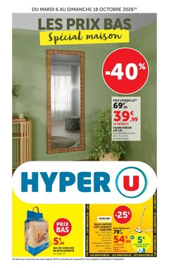 Prospectus promotionnel Hyper U valable à partir du 06/10/2026