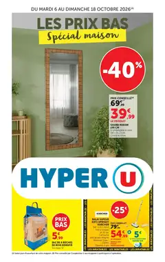 Prospectus promotionnel Hyper U valable à partir du 06/10/2026