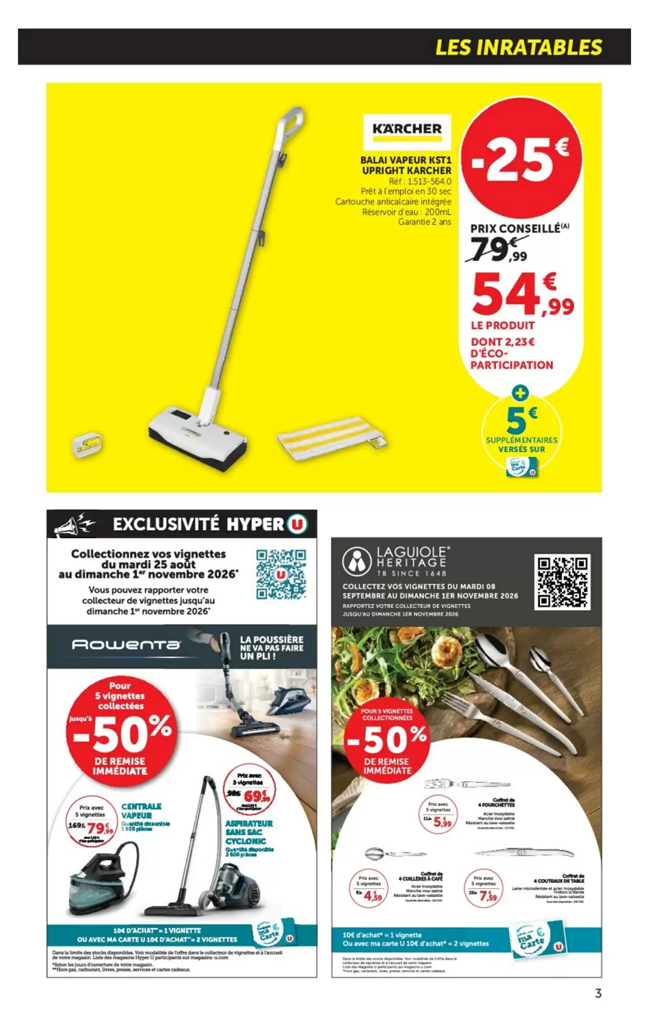 Prospectus promotionnel Hyper U valable à partir du 06/10/2026 - Page 3.