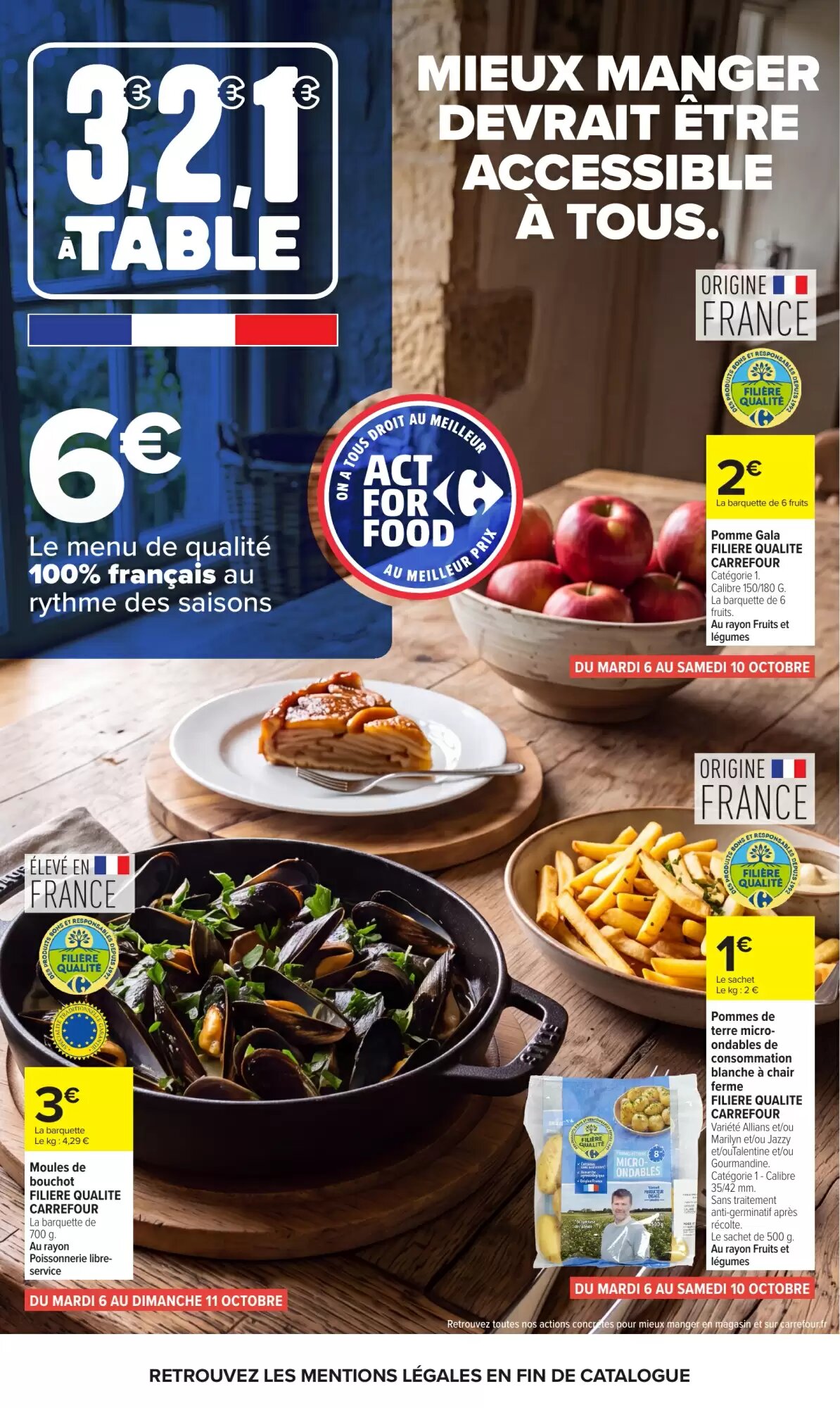 Prospectus promotionnel Carrefour Market valable à partir du 06/10/2026 - Page 19.