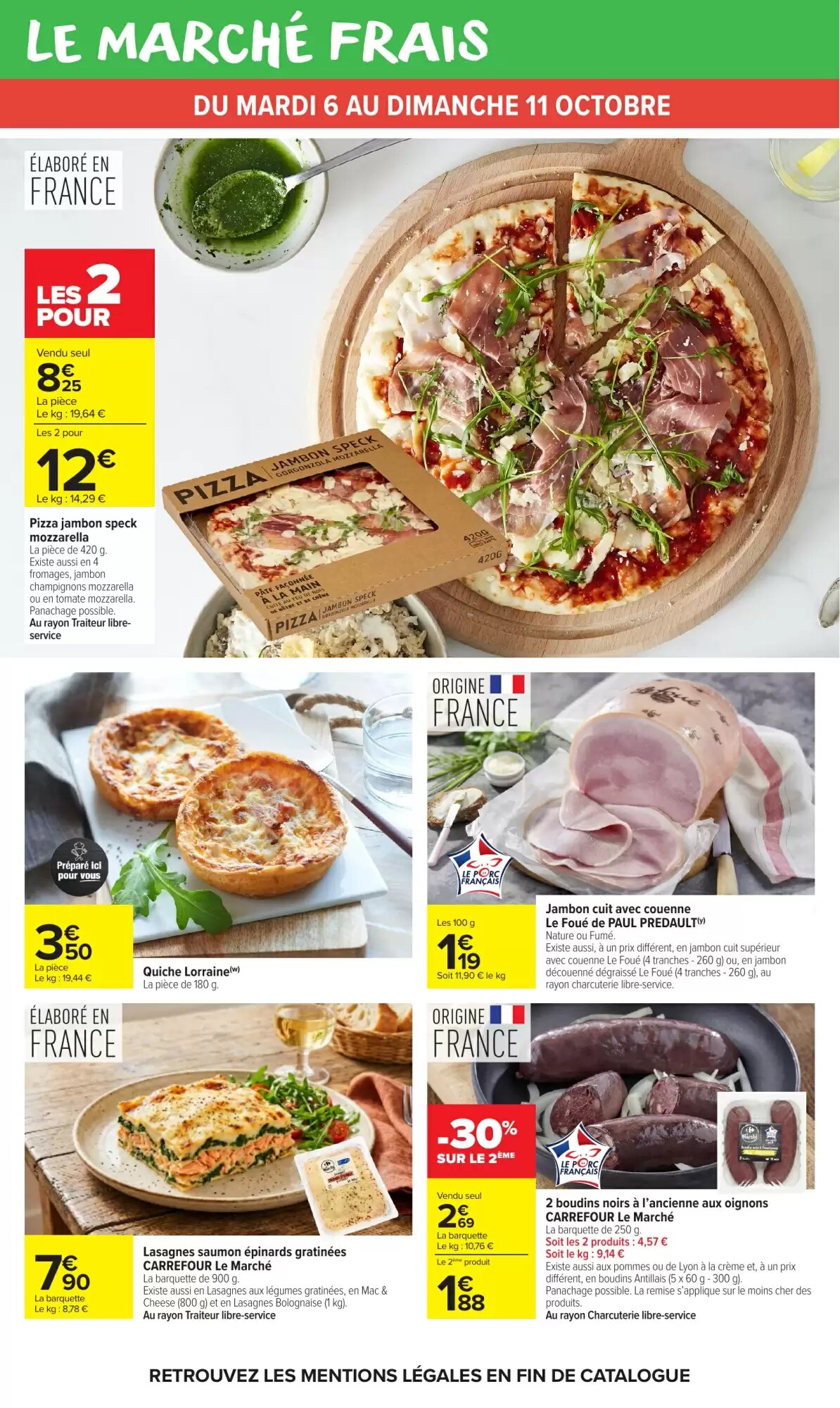 Prospectus promotionnel Carrefour Market valable à partir du 06/10/2026 - Page 21.