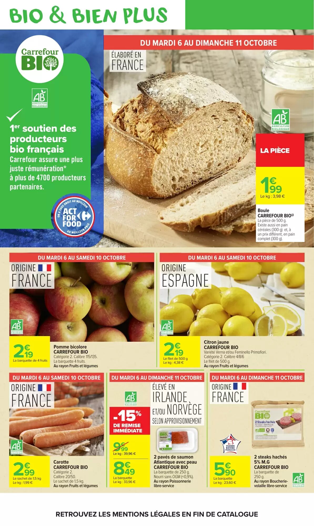 Prospectus promotionnel Carrefour Market valable à partir du 06/10/2026 - Page 26.