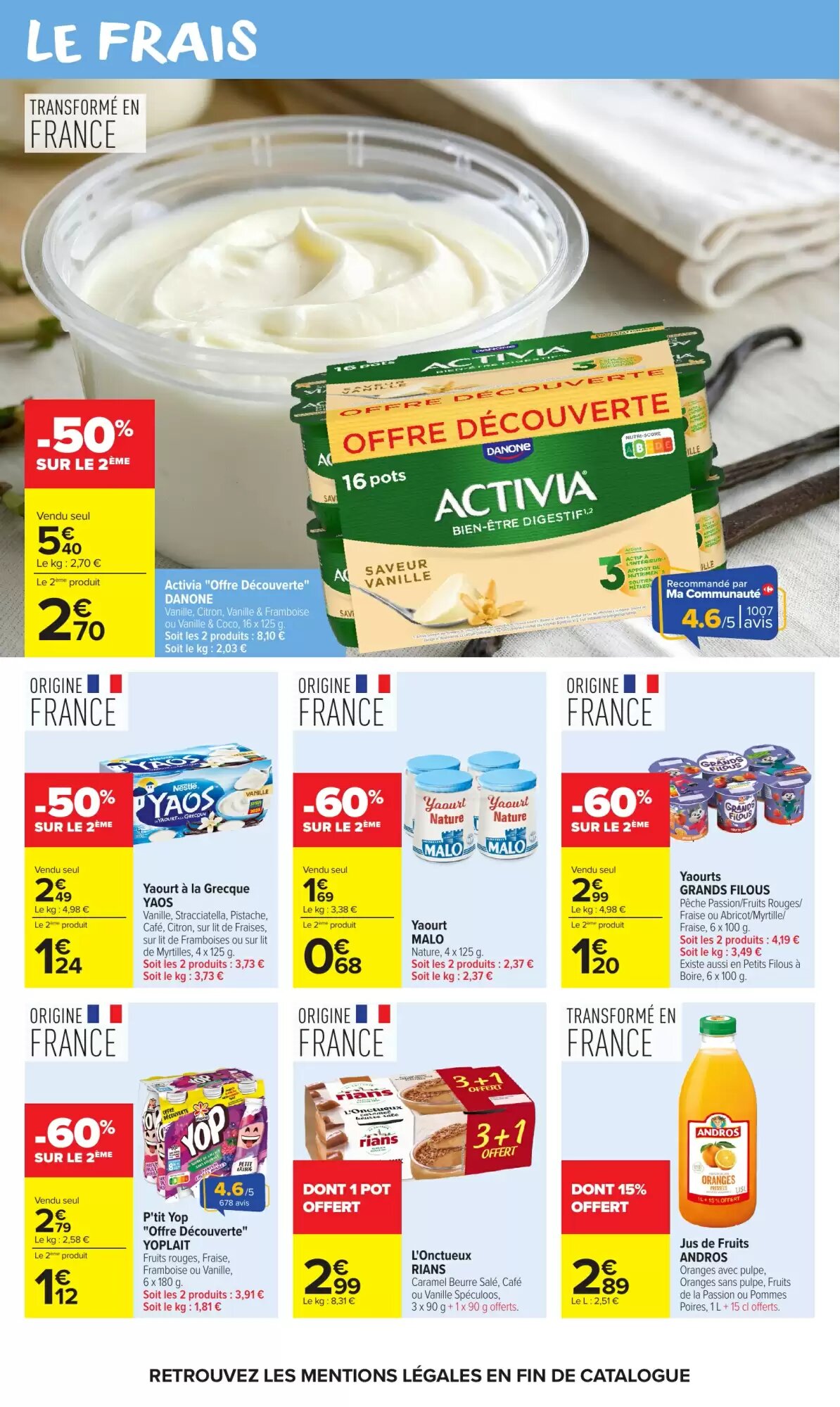 Prospectus promotionnel Carrefour Market valable à partir du 06/10/2026 - Page 34.