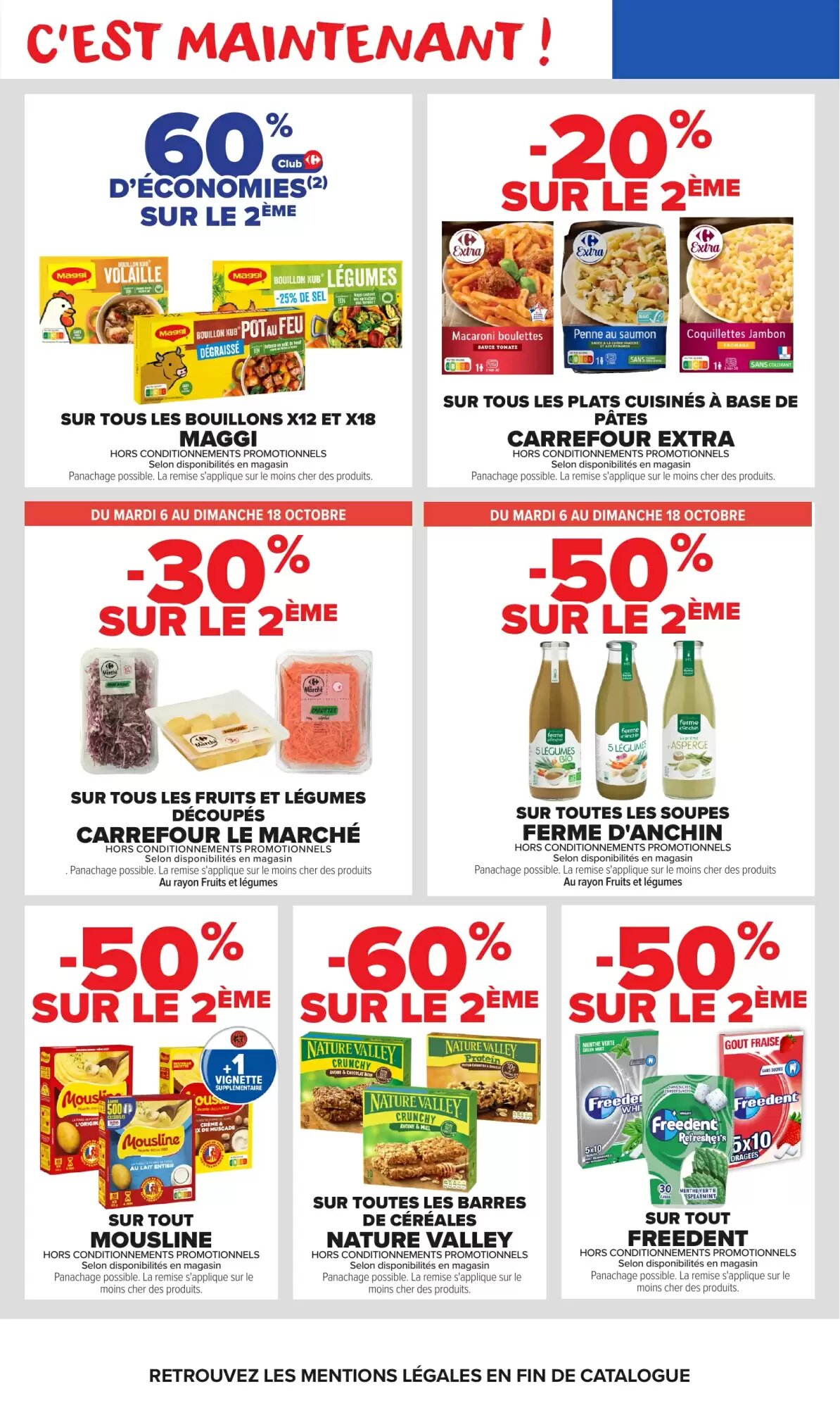 Prospectus promotionnel Carrefour Market valable à partir du 06/10/2026 - Page 41.