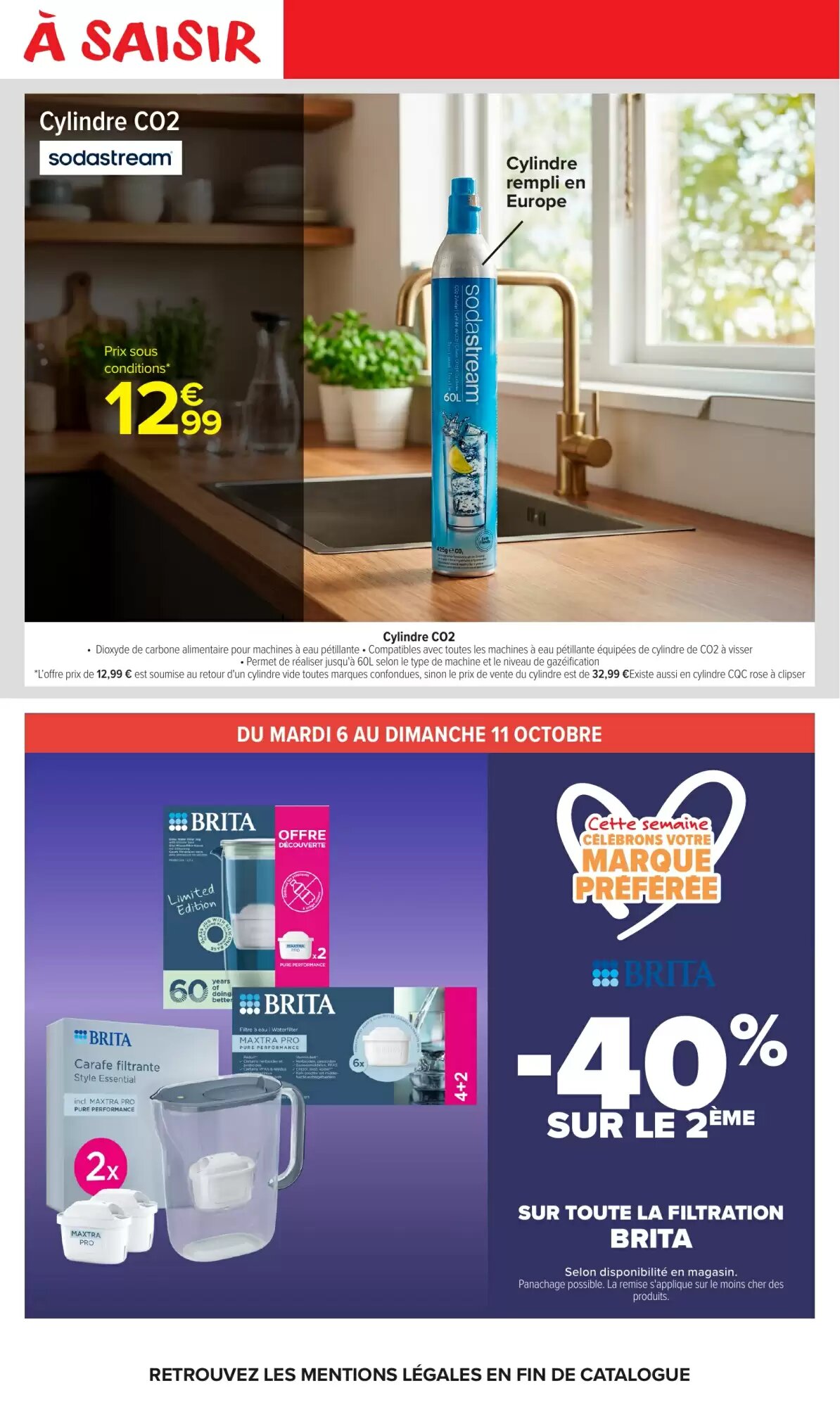 Prospectus promotionnel Carrefour Market valable à partir du 06/10/2026 - Page 59.