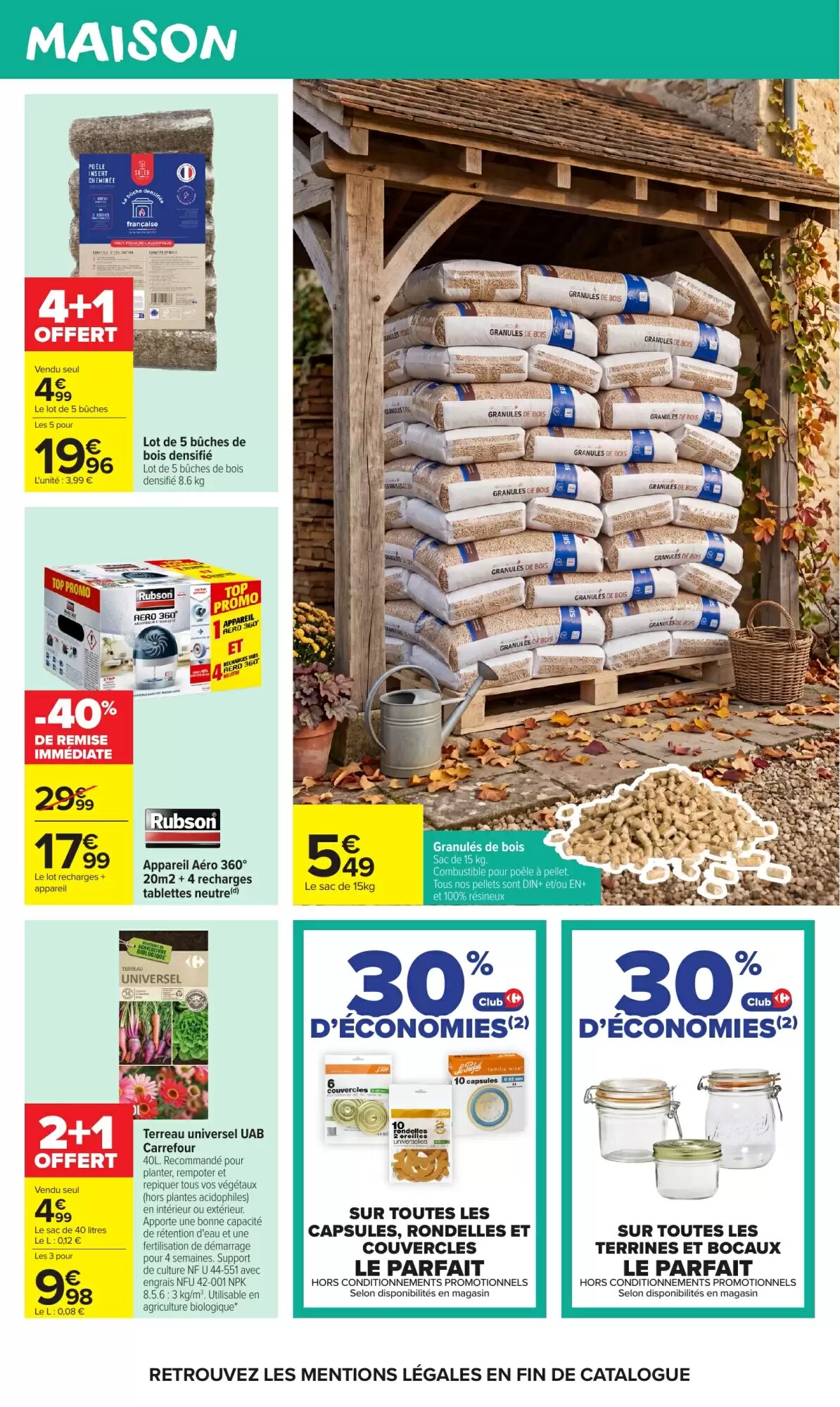 Prospectus promotionnel Carrefour Market valable à partir du 06/10/2026 - Page 61.