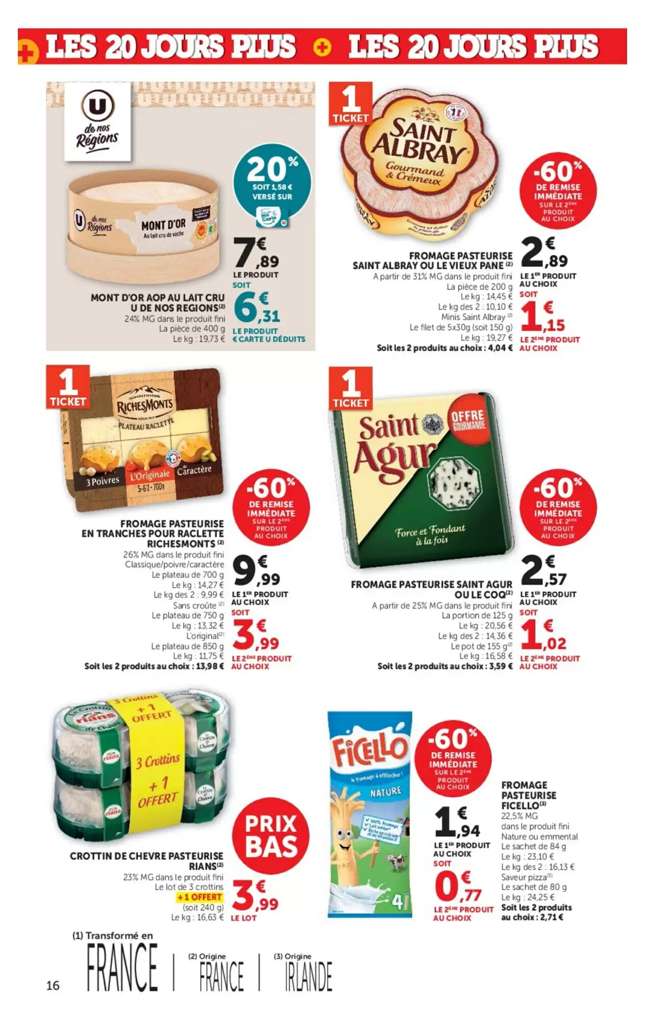 Prospectus promotionnel Super U valable à partir du 06/10/2026 - Page 16.