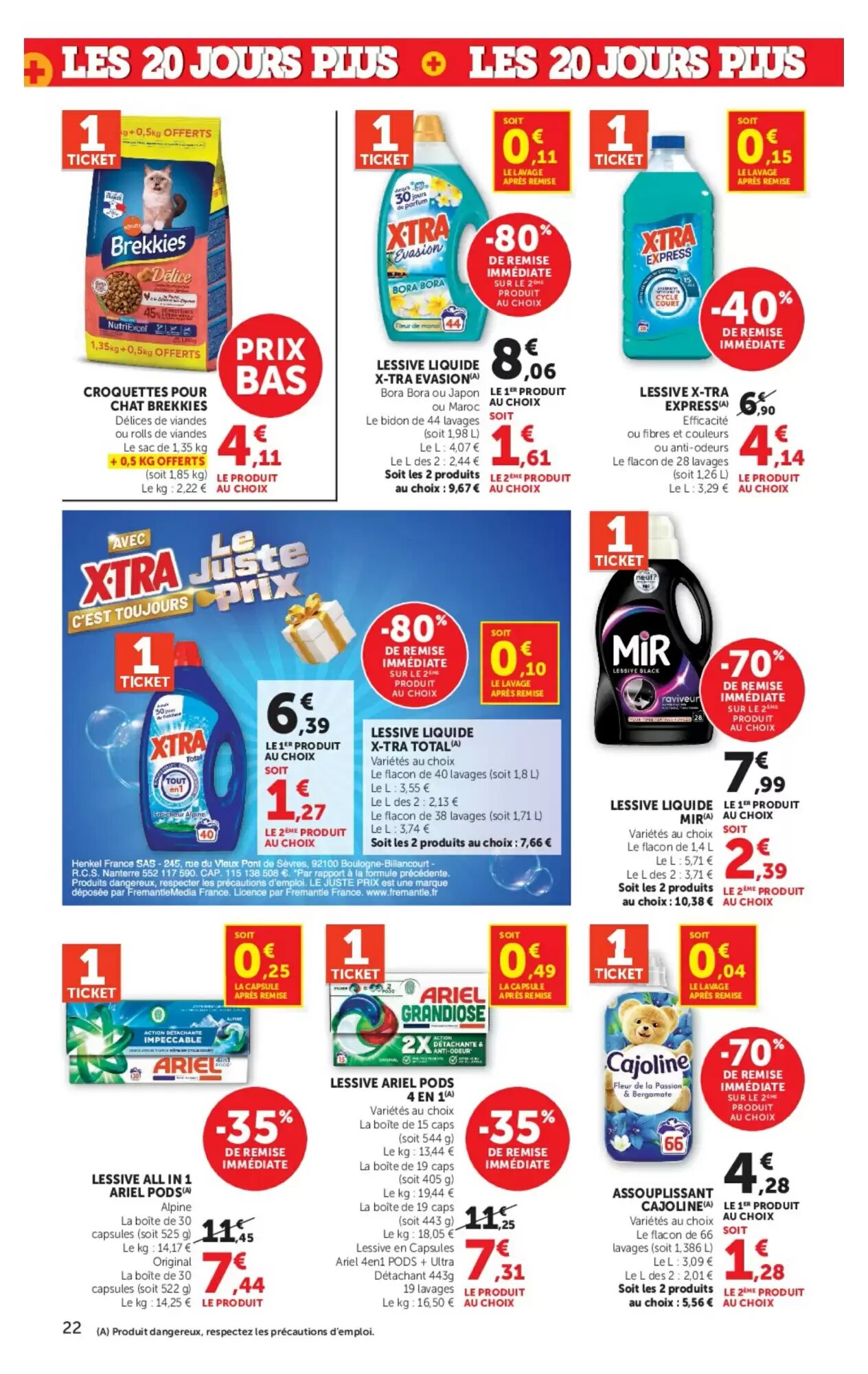 Prospectus promotionnel Super U valable à partir du 06/10/2026 - Page 22.