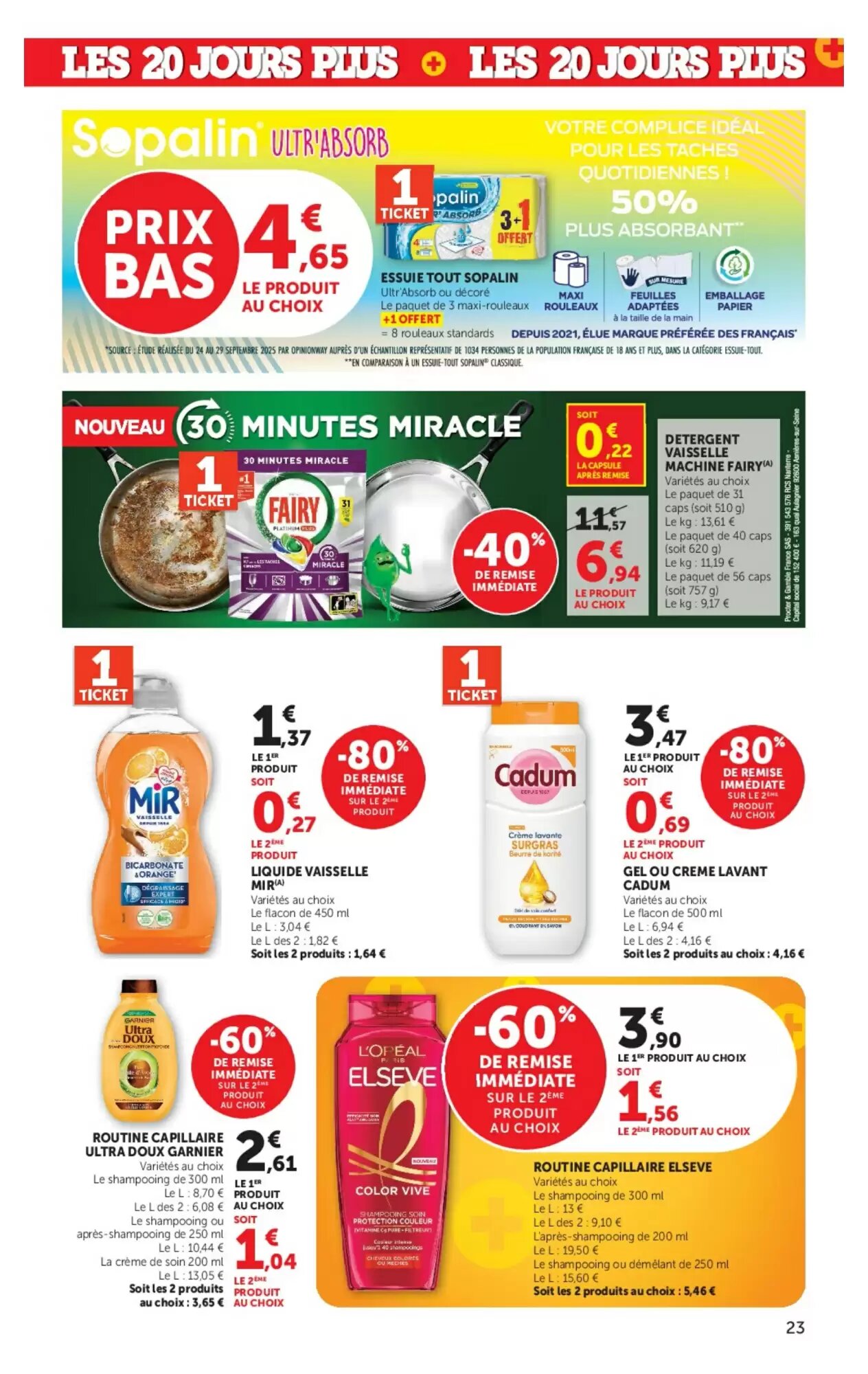 Prospectus promotionnel Super U valable à partir du 06/10/2026 - Page 23.