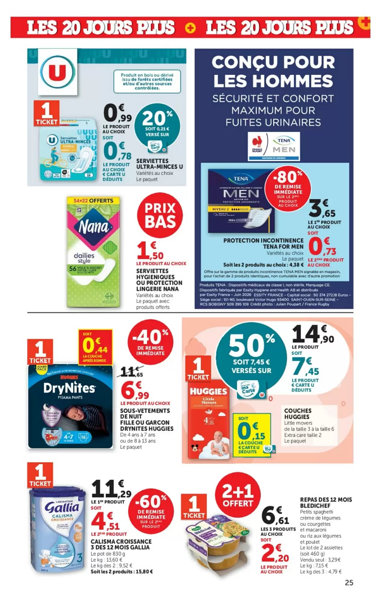 Prospectus promotionnel Super U valable à partir du 06/10/2026 - Page 25.