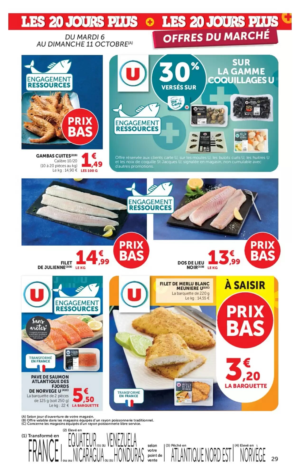 Prospectus promotionnel Super U valable à partir du 06/10/2026 - Page 29.