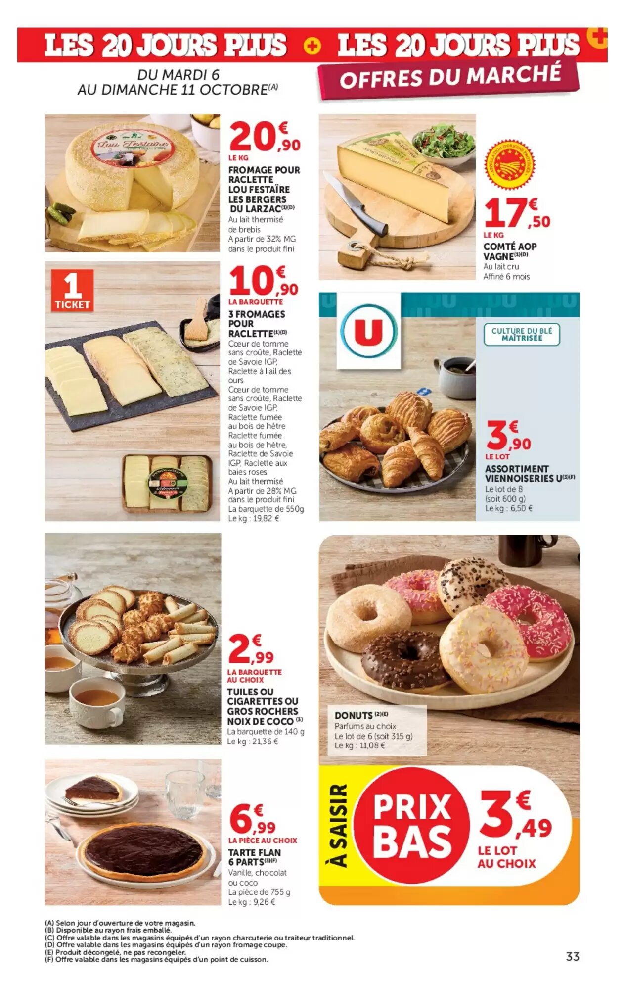 Prospectus promotionnel Super U valable à partir du 06/10/2026 - Page 33.