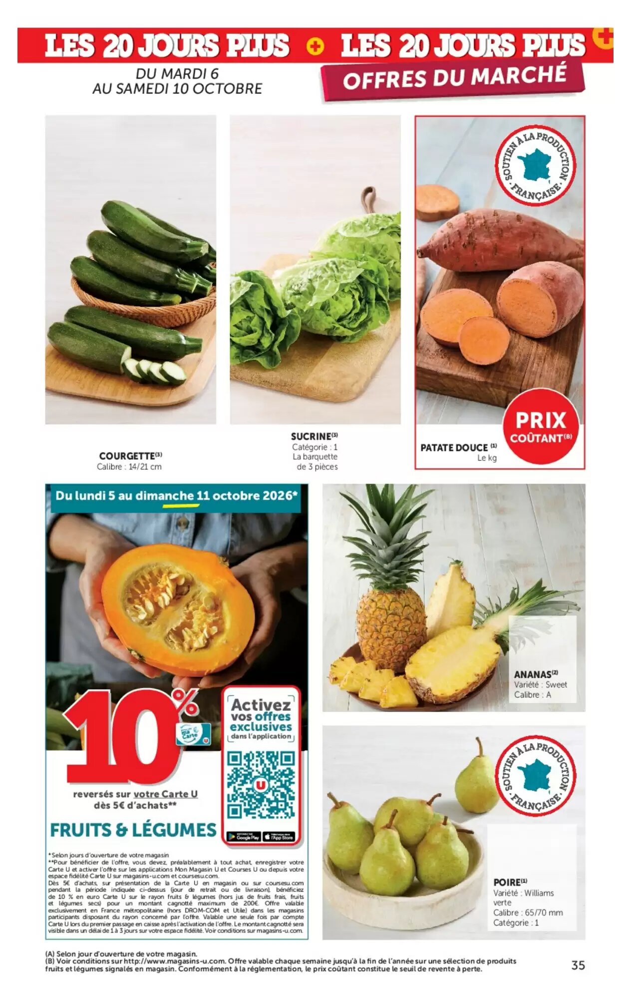 Prospectus promotionnel Super U valable à partir du 06/10/2026 - Page 35.