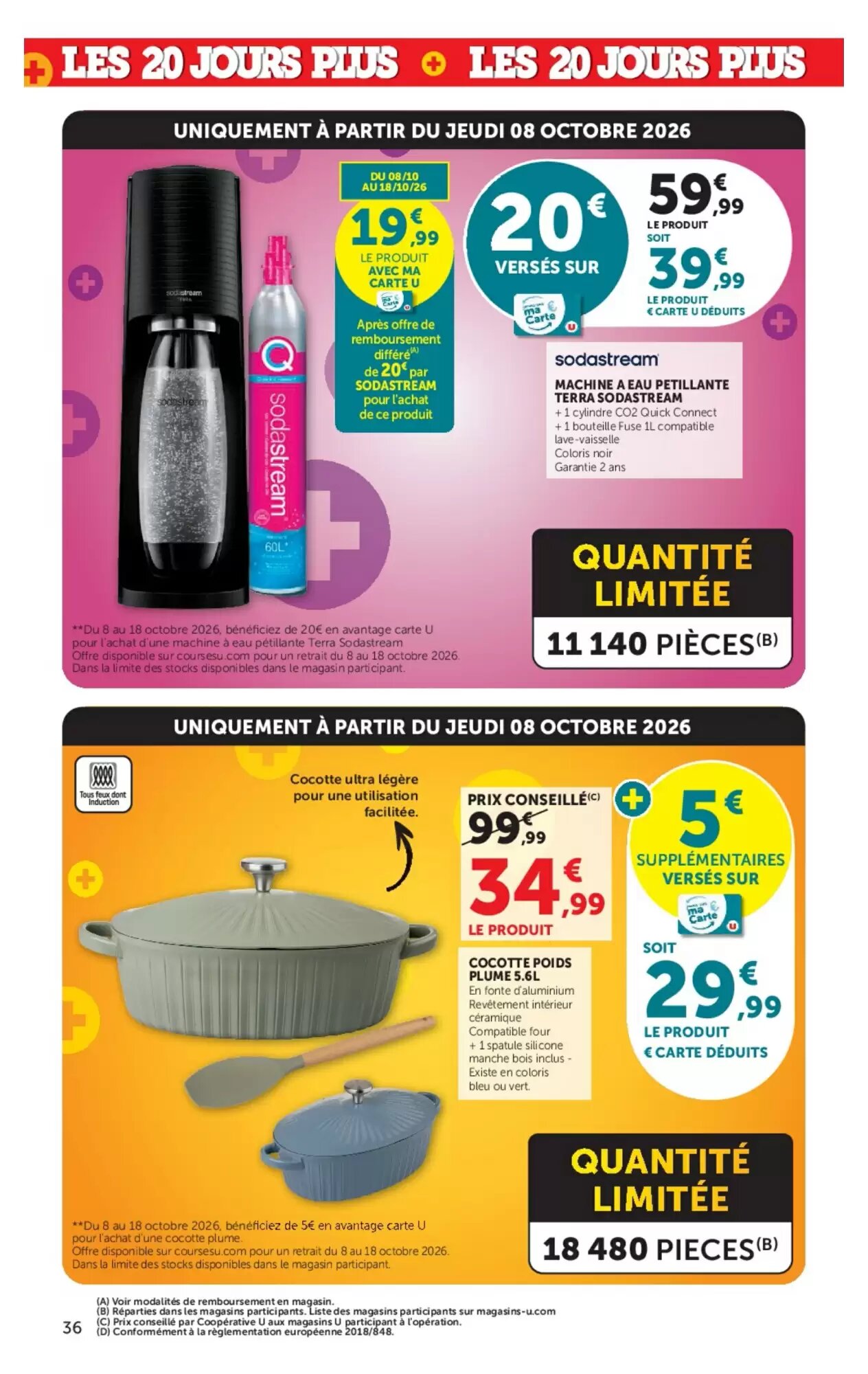 Prospectus promotionnel Super U valable à partir du 06/10/2026 - Page 36.