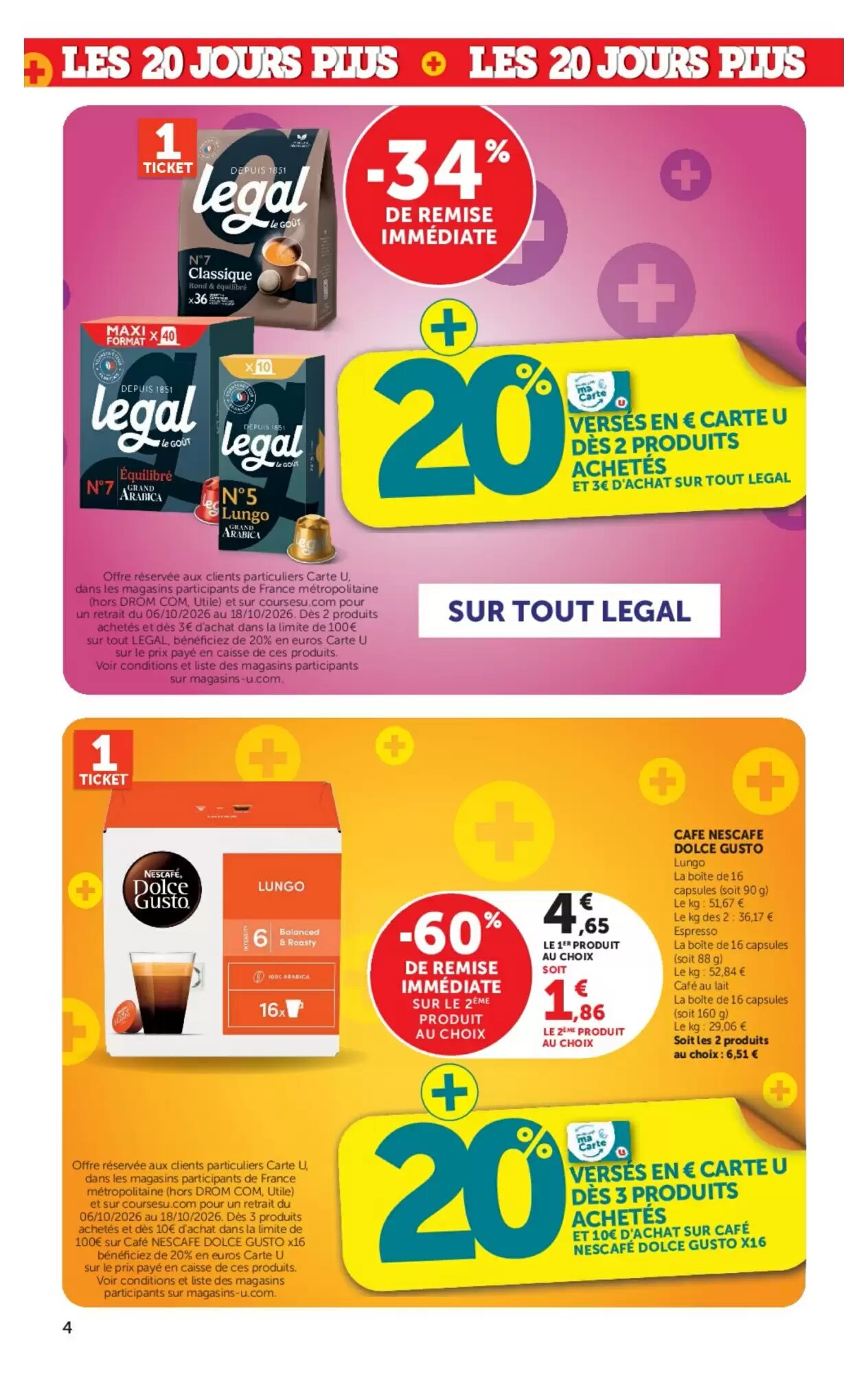 Prospectus promotionnel Super U valable à partir du 06/10/2026 - Page 4.