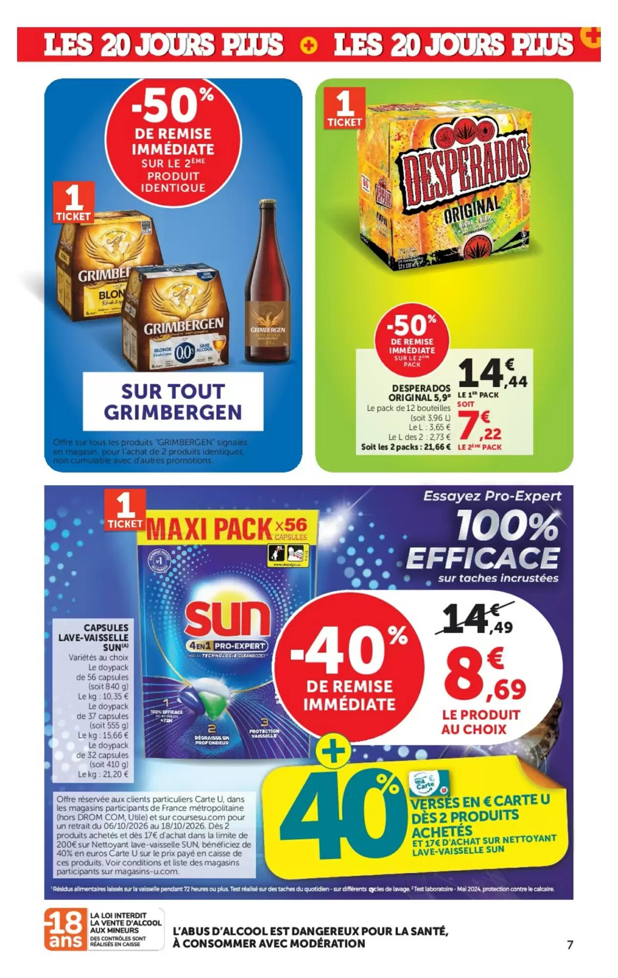 Prospectus promotionnel Super U valable à partir du 06/10/2026 - Page 7.