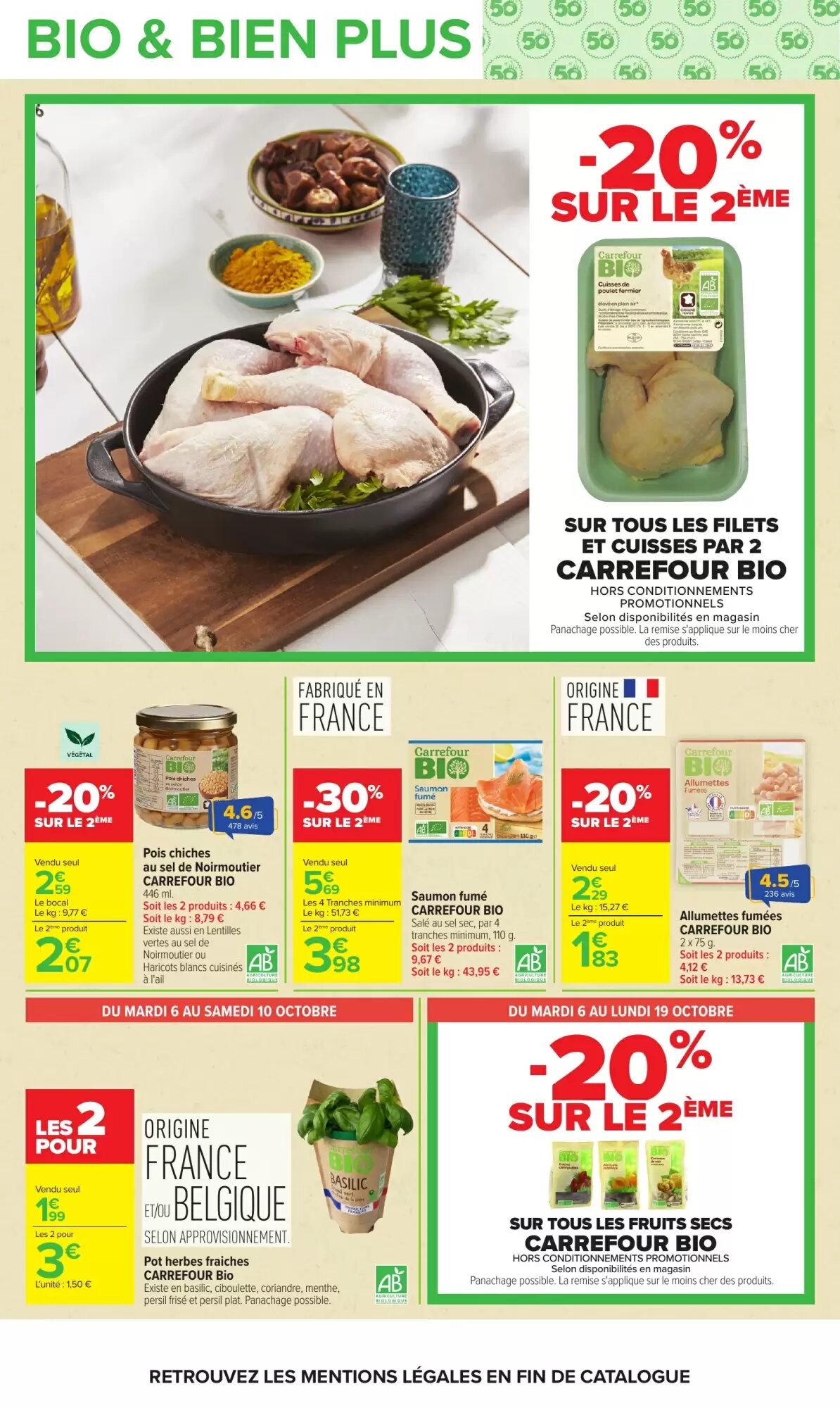Prospectus promotionnel Carrefour valable à partir du 06/10/2026 - Page 16.
