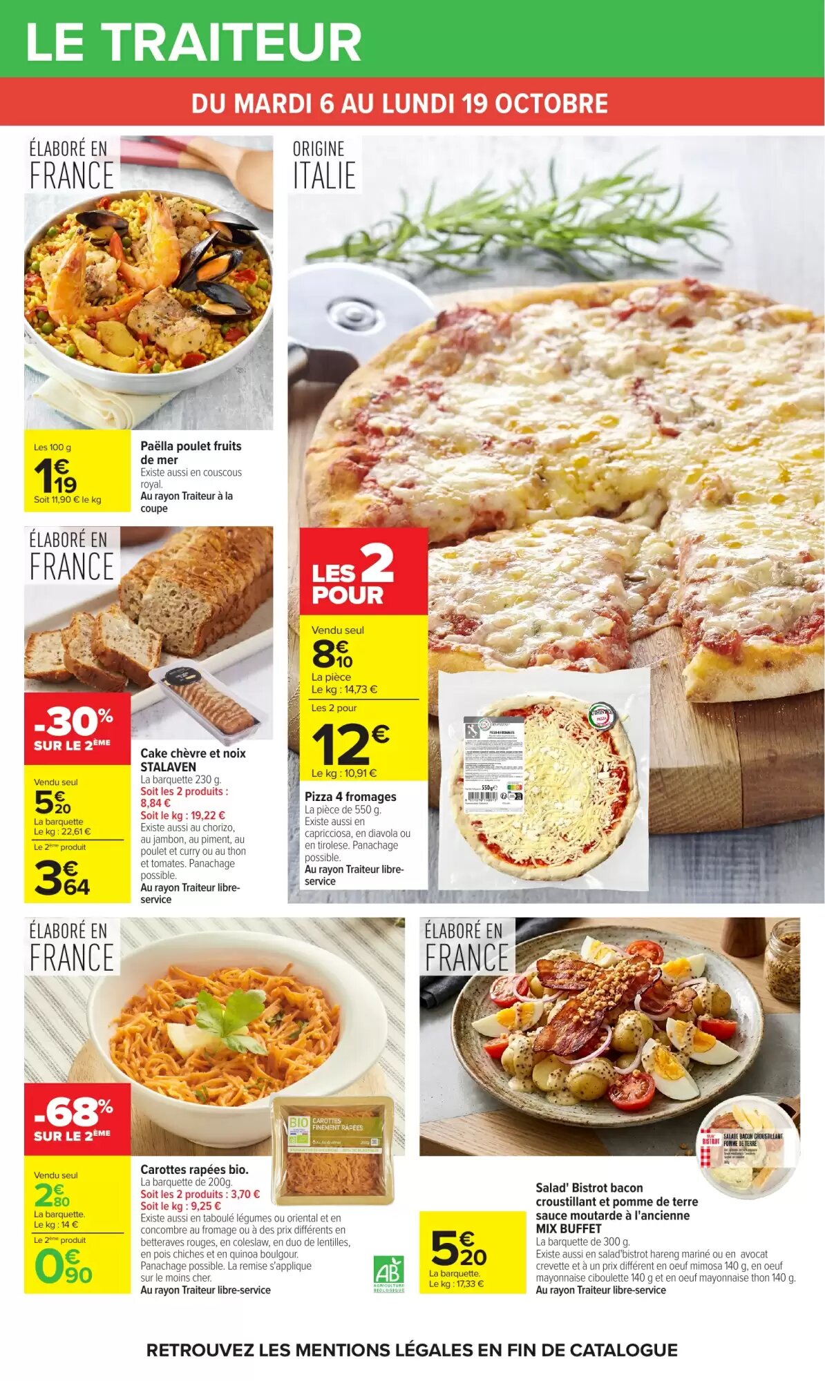 Prospectus promotionnel Carrefour valable à partir du 06/10/2026 - Page 28.