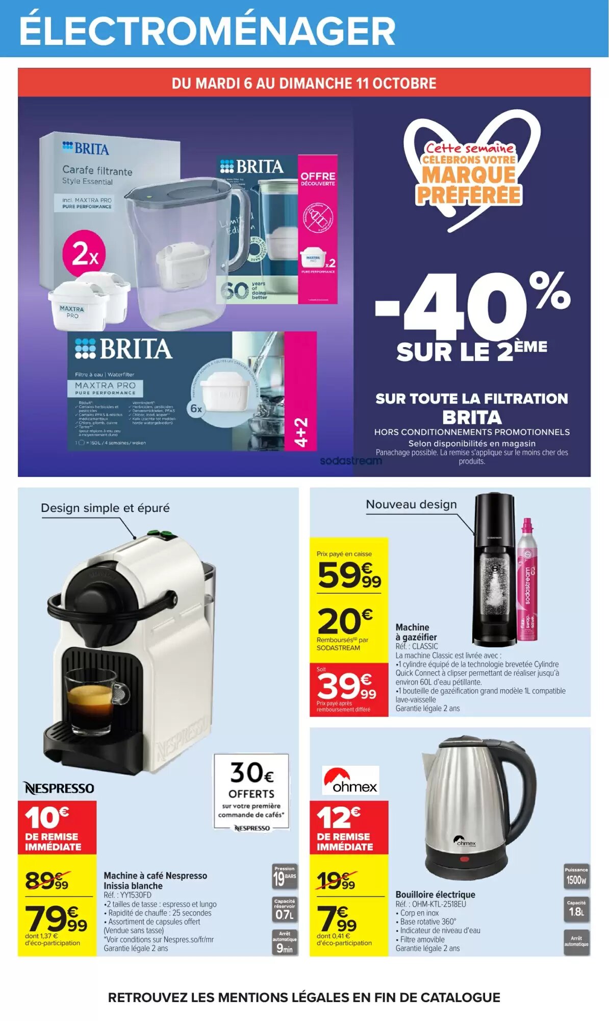 Prospectus promotionnel Carrefour valable à partir du 06/10/2026 - Page 65.