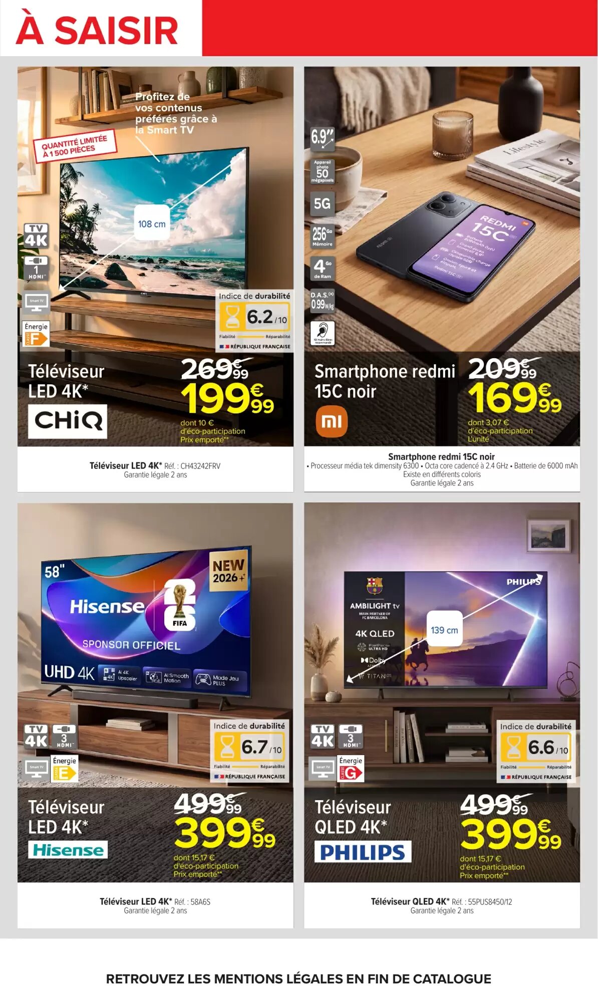Prospectus promotionnel Carrefour valable à partir du 06/10/2026 - Page 71.