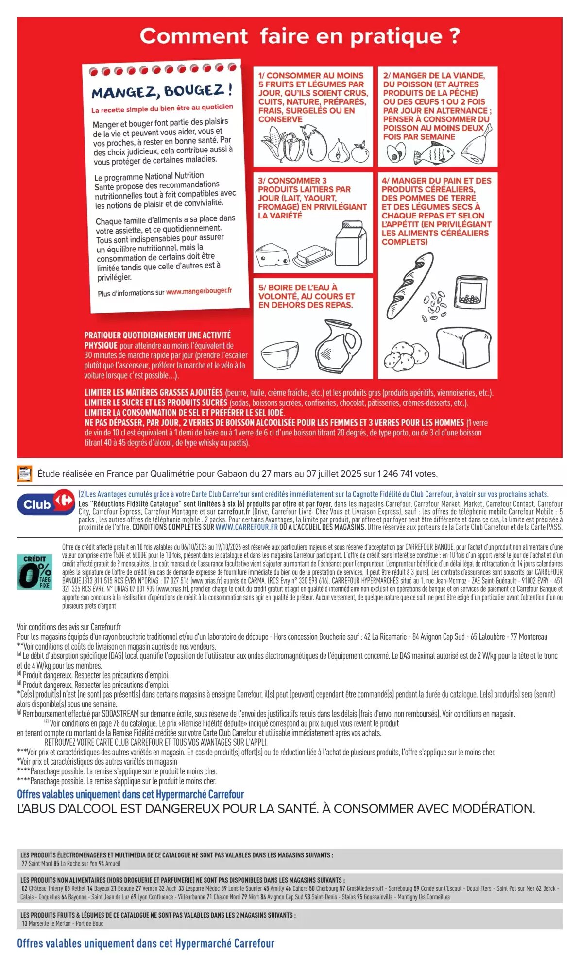 Prospectus promotionnel Carrefour valable à partir du 06/10/2026 - Page 72.