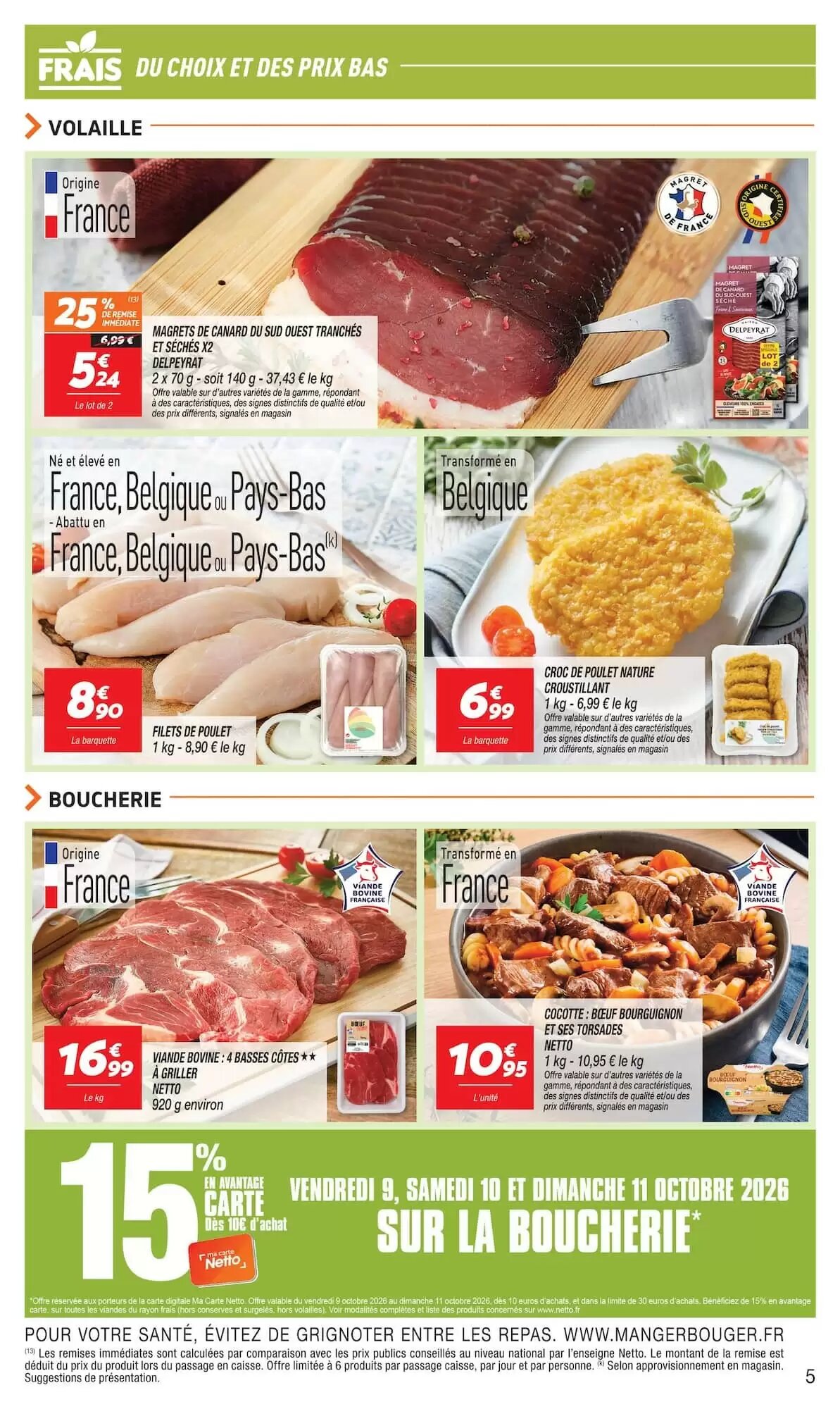 Prospectus promotionnel Netto valable à partir du 06/10/2026 - Page 5.