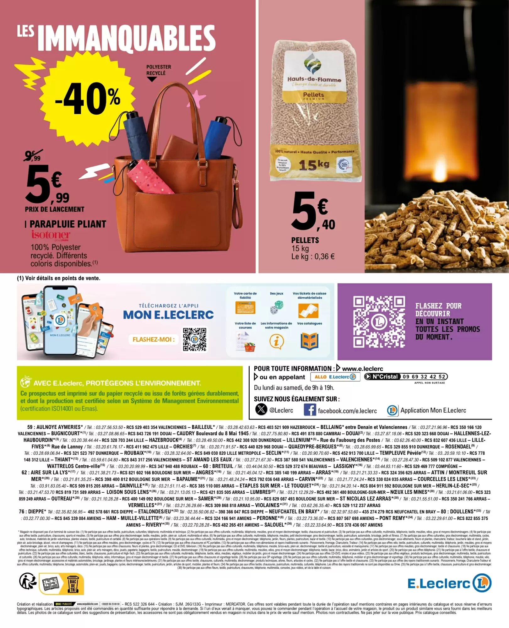 Prospectus promotionnel E.Leclerc valable à partir du 06/10/2026 - Page 40.