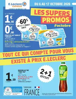 Prospectus promotionnel E.Leclerc Express valable à partir du 06/10/2026