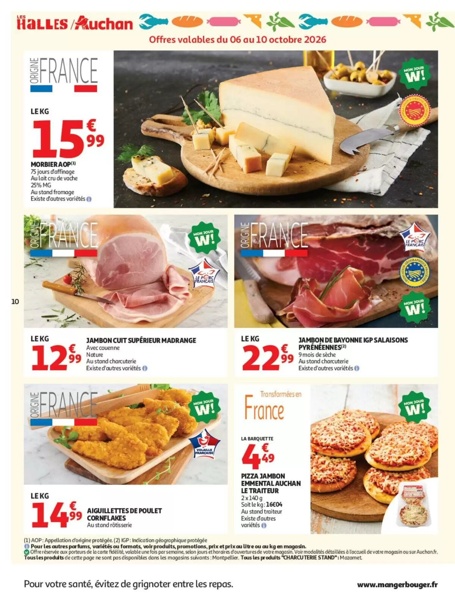 Prospectus promotionnel Auchan valable à partir du 06/10/2026 - Page 10.