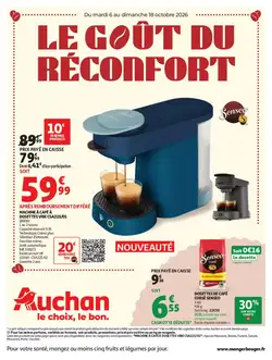 Prospectus promotionnel Auchan valable à partir du 06/10/2026
