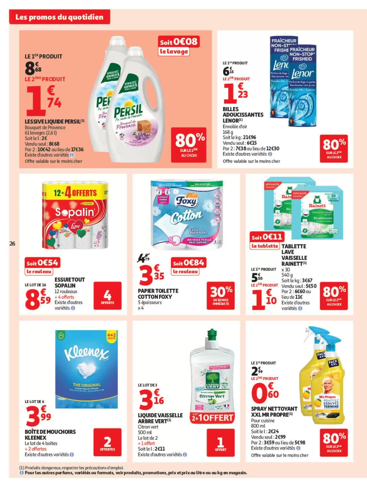 Prospectus promotionnel Auchan valable à partir du 06/10/2026 - Page 26.