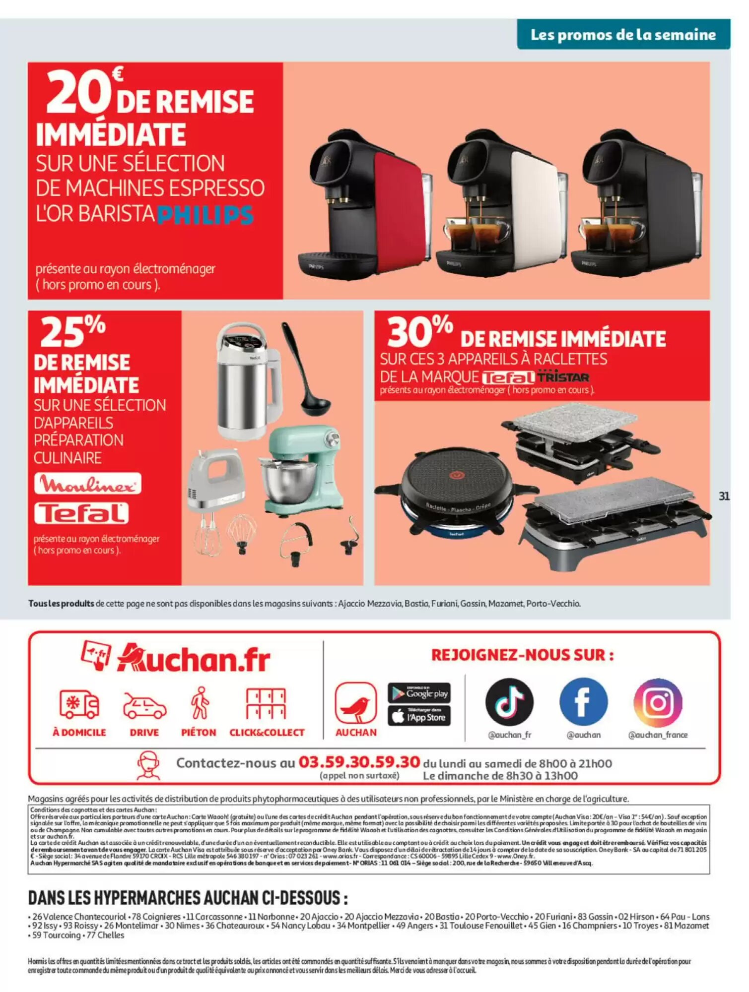 Prospectus promotionnel Auchan valable à partir du 06/10/2026 - Page 31.