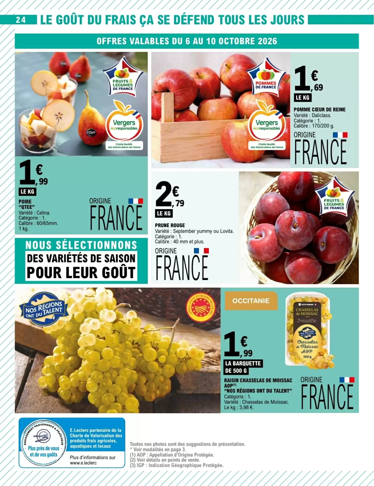 Prospectus promotionnel E.Leclerc valable à partir du 06/10/2026 - Page 24.