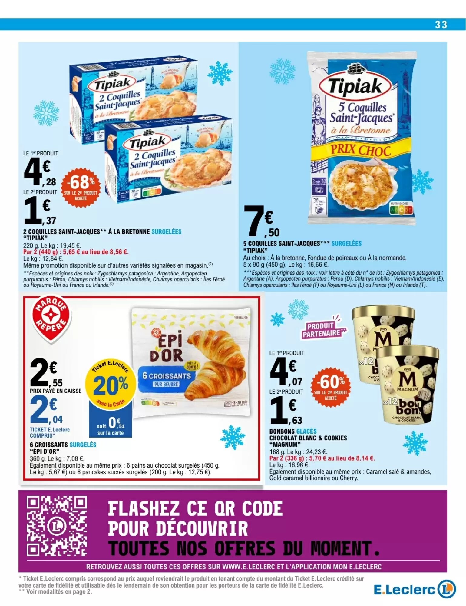 Prospectus promotionnel E.Leclerc valable à partir du 06/10/2026 - Page 33.