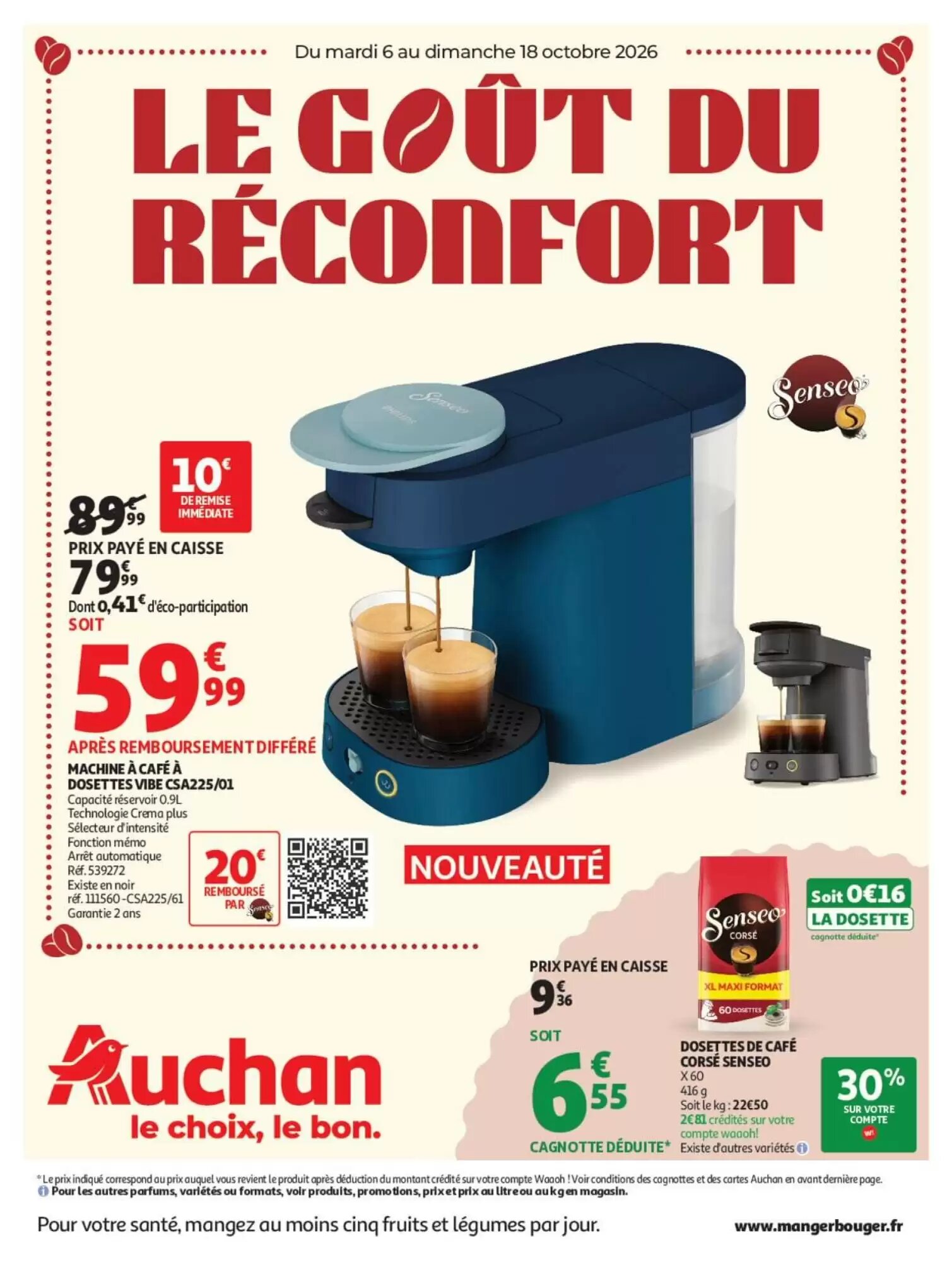Prospectus promotionnel Auchan valable à partir du 06/10/2026 - Page 1.