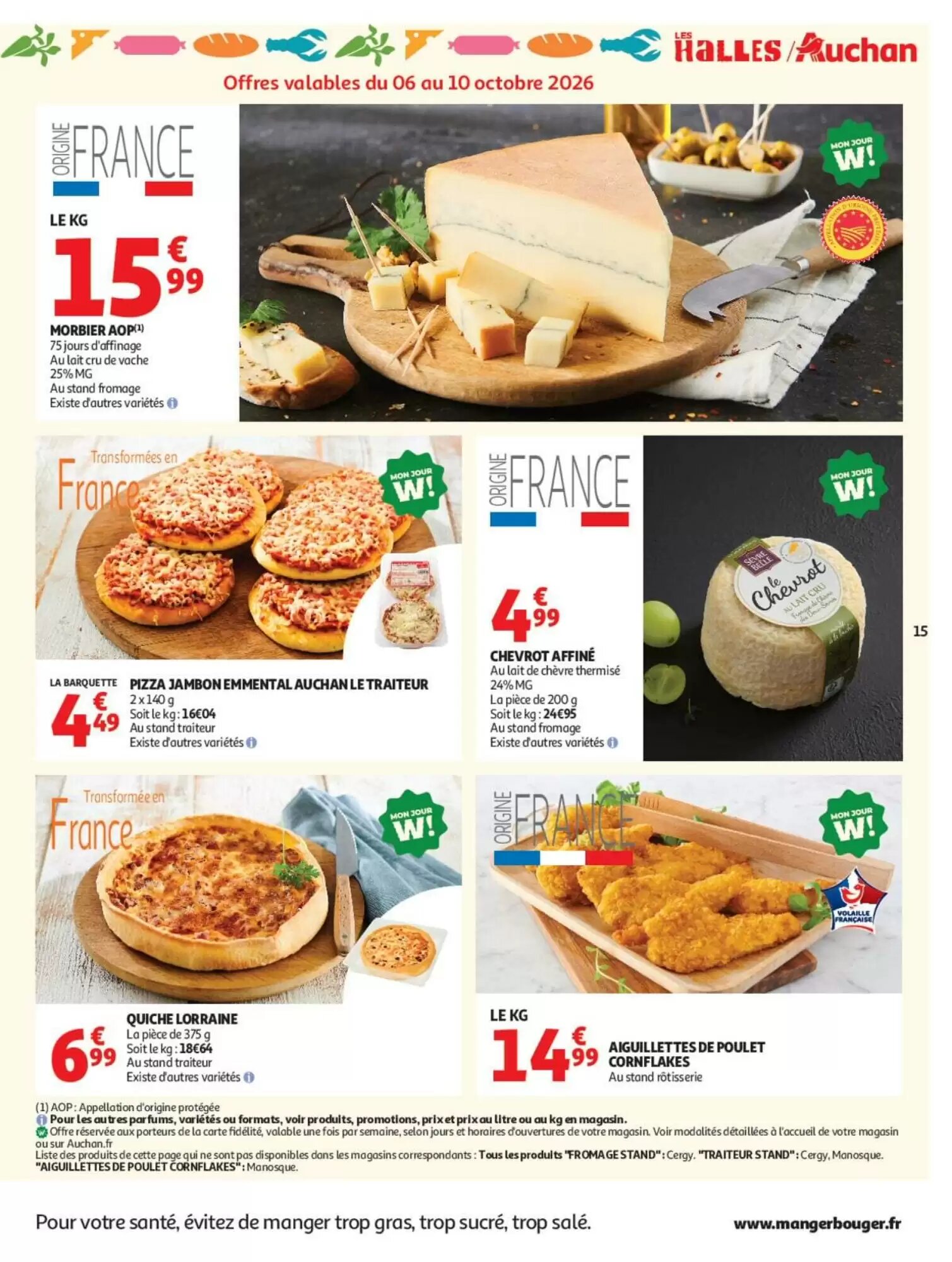 Prospectus promotionnel Auchan valable à partir du 06/10/2026 - Page 15.