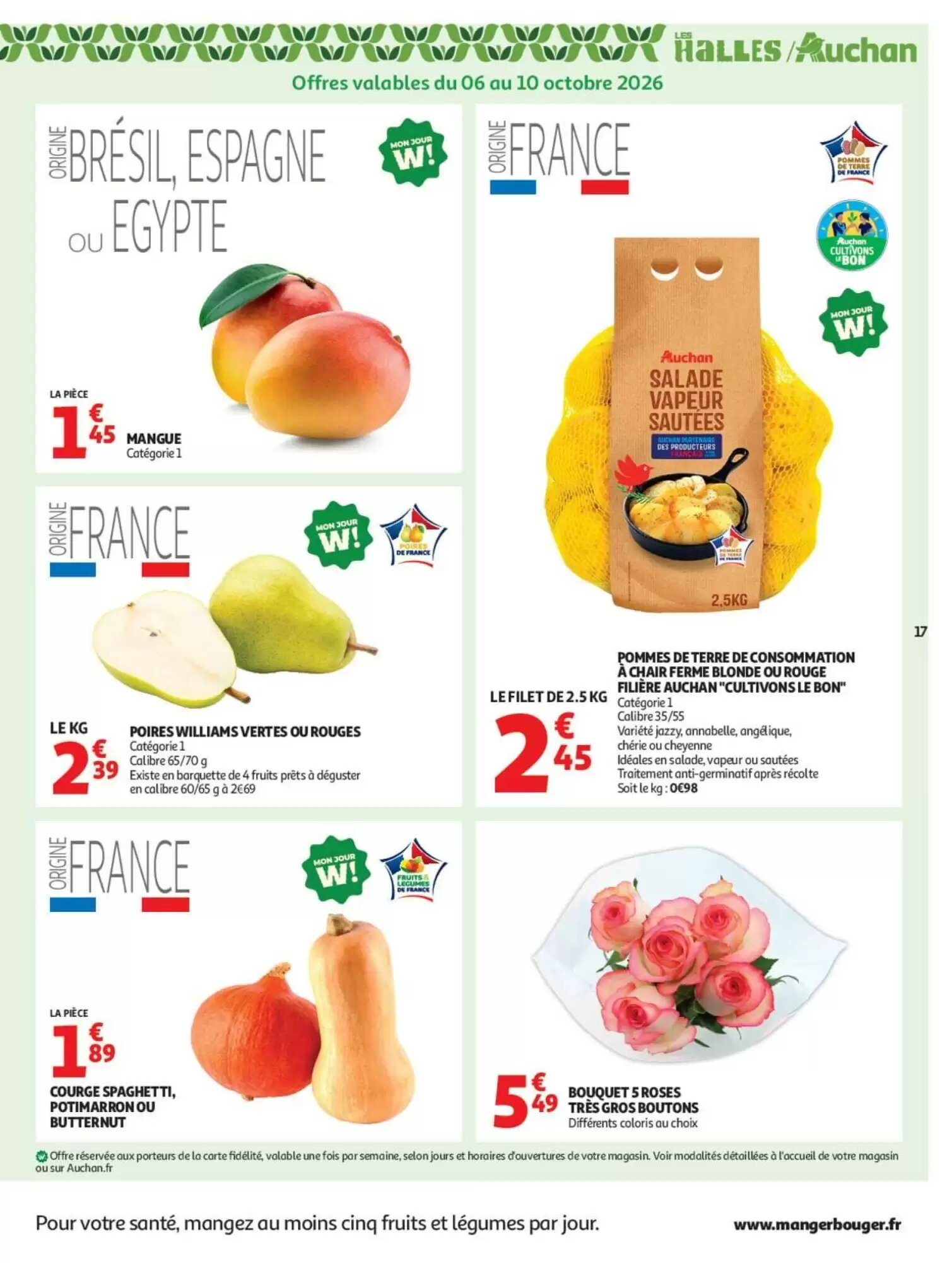 Prospectus promotionnel Auchan valable à partir du 06/10/2026 - Page 17.