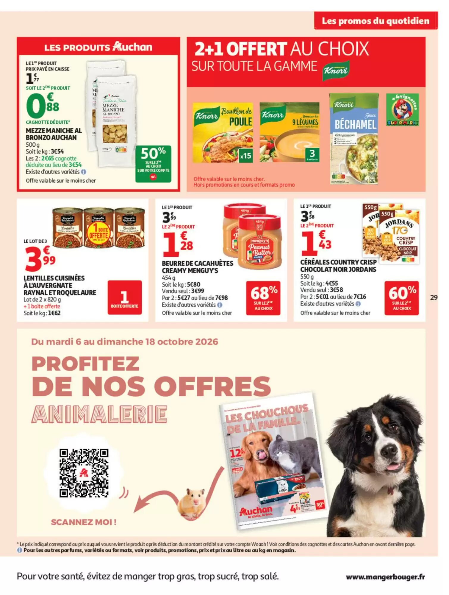Prospectus promotionnel Auchan valable à partir du 06/10/2026 - Page 29.