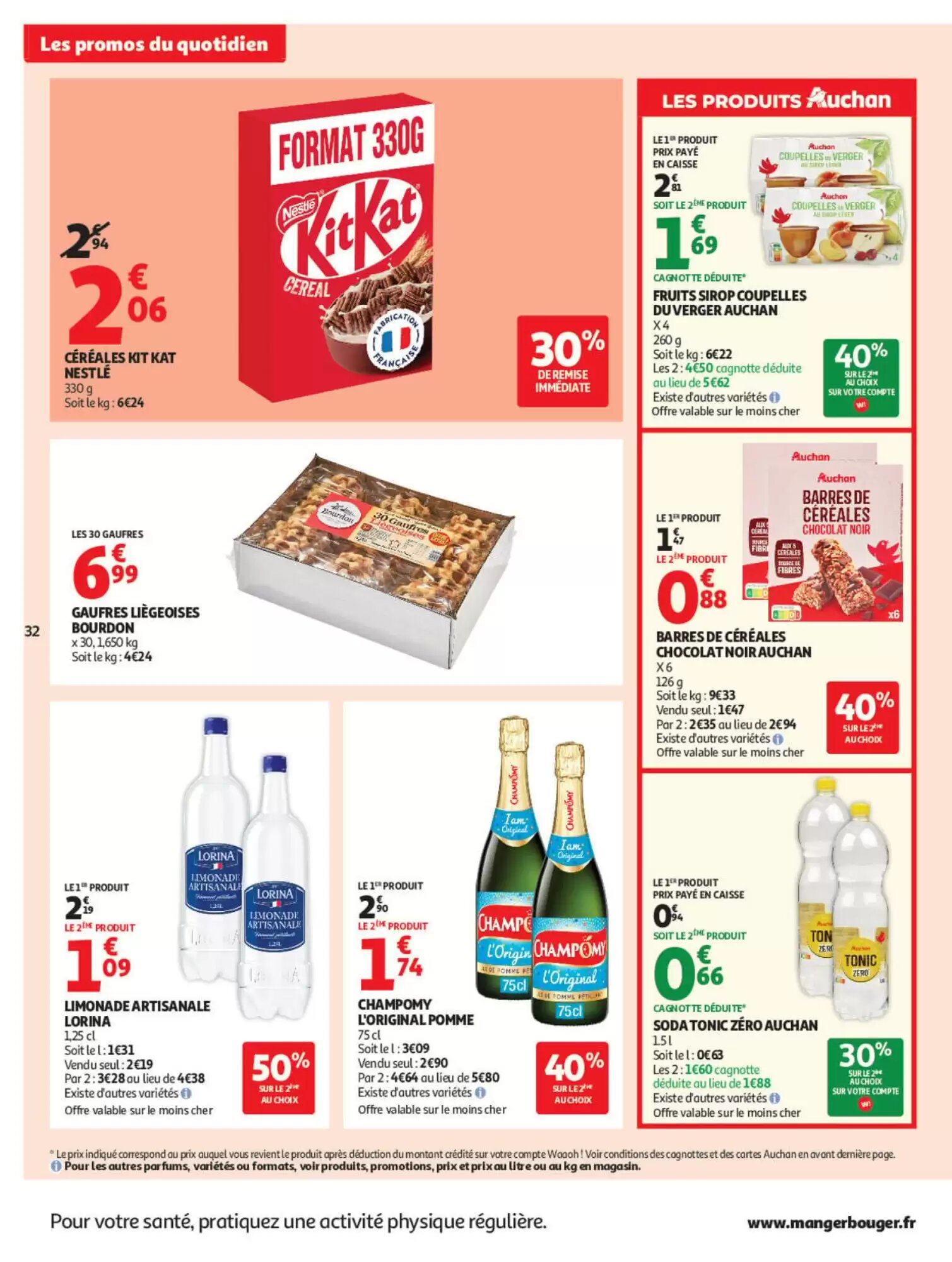 Prospectus promotionnel Auchan valable à partir du 06/10/2026 - Page 32.